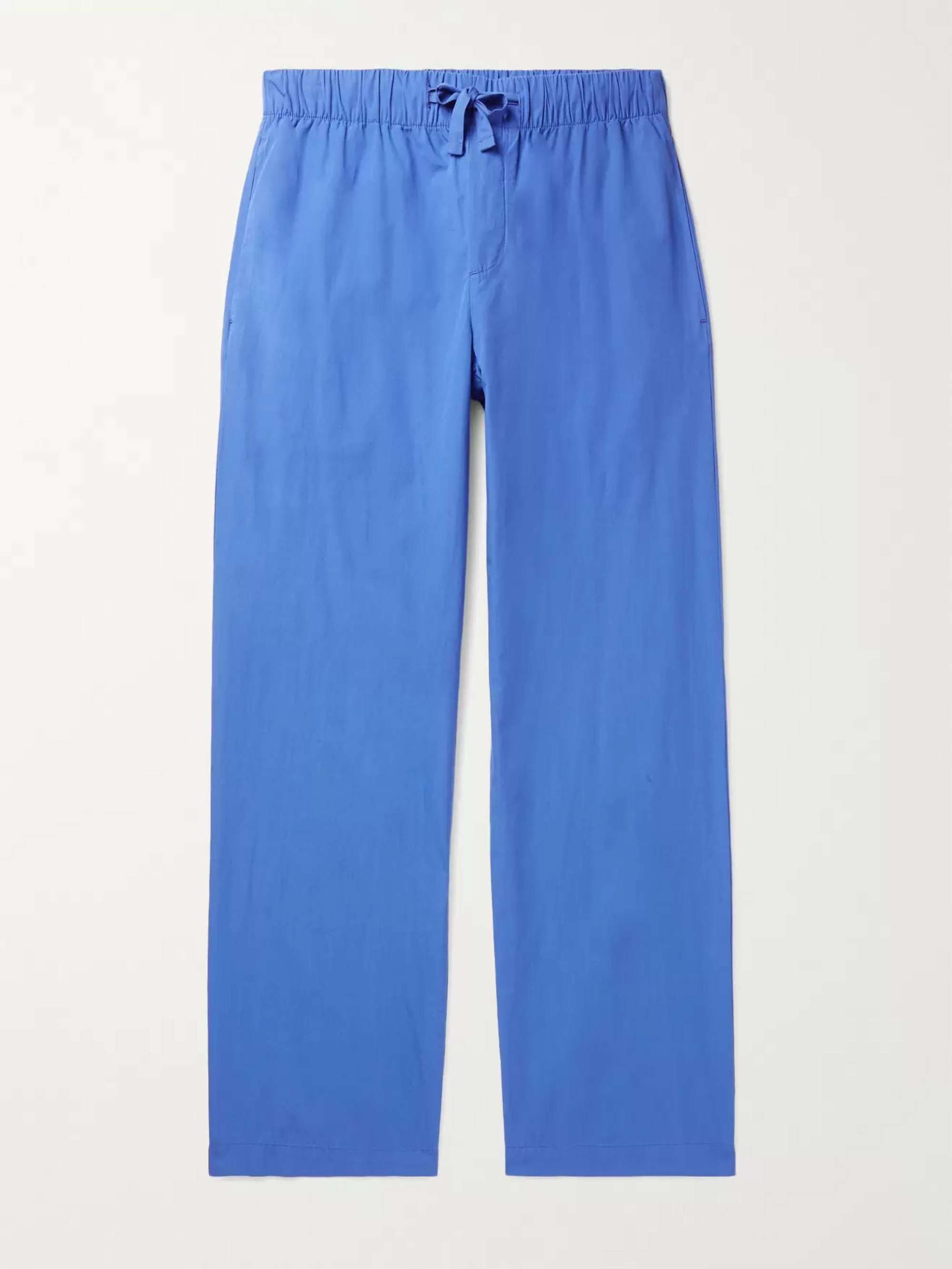 TEKLA Organic Cotton-Poplin Pyjama Trousers for Men | MR PORTER