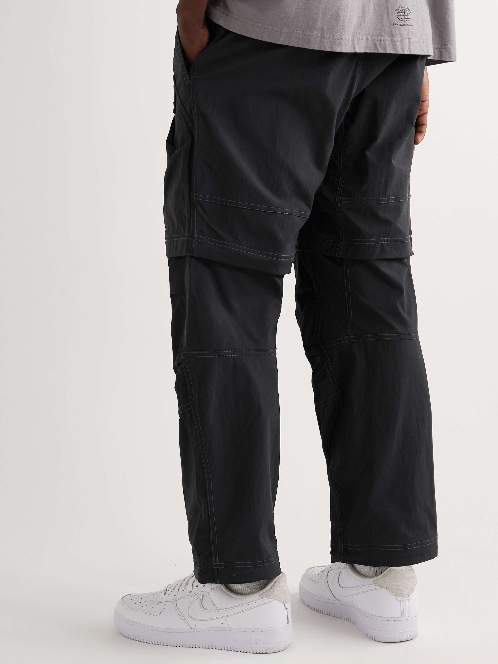 NIKE ACG Smith Summit Straight-Leg Logo-Embroidered Stretch-Nylon Cargo  Trousers | MR PORTER