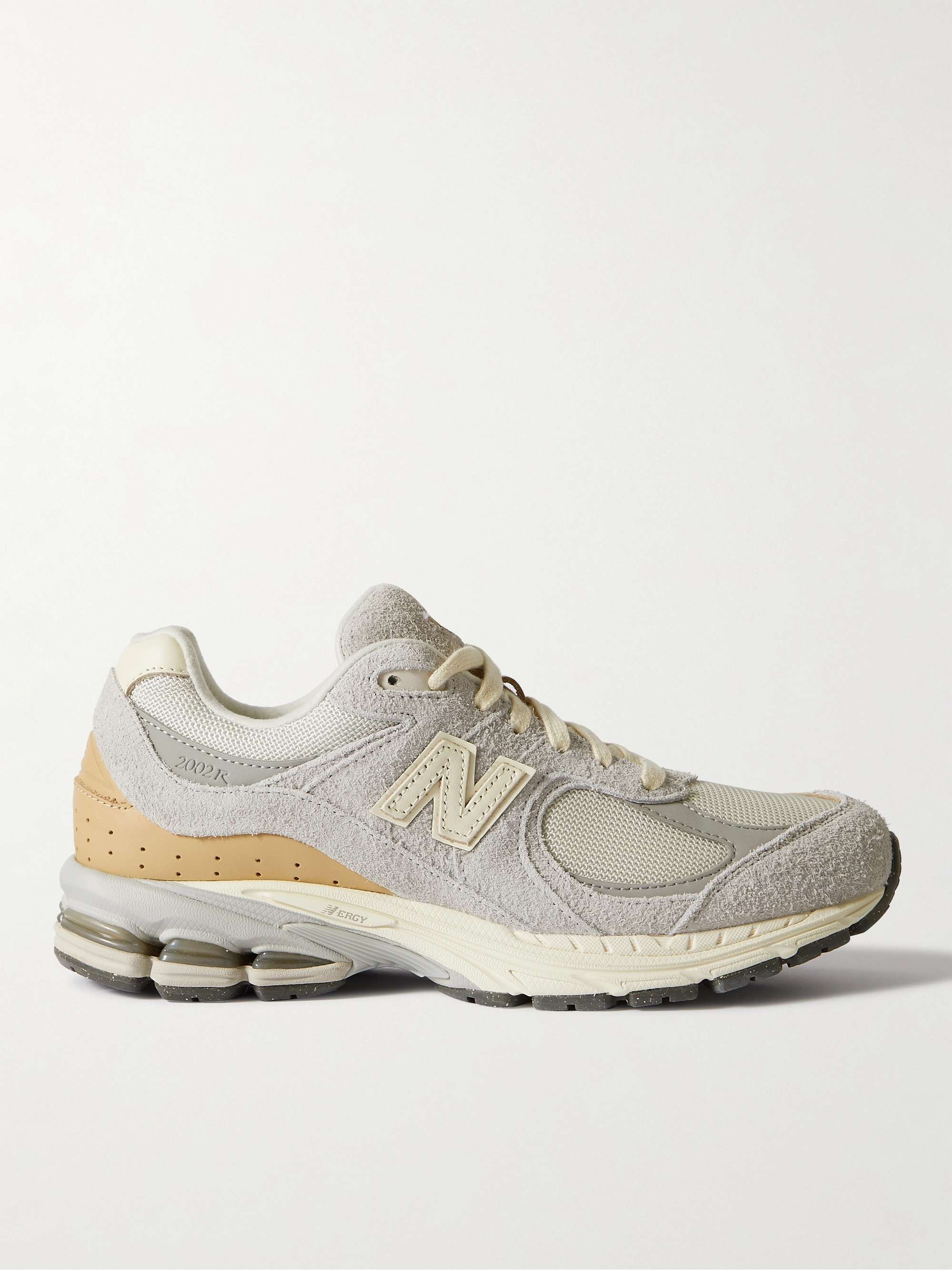 NEW BALANCE 2002R Leather-Trimmed Suede and Mesh Sneakers | MR PORTER