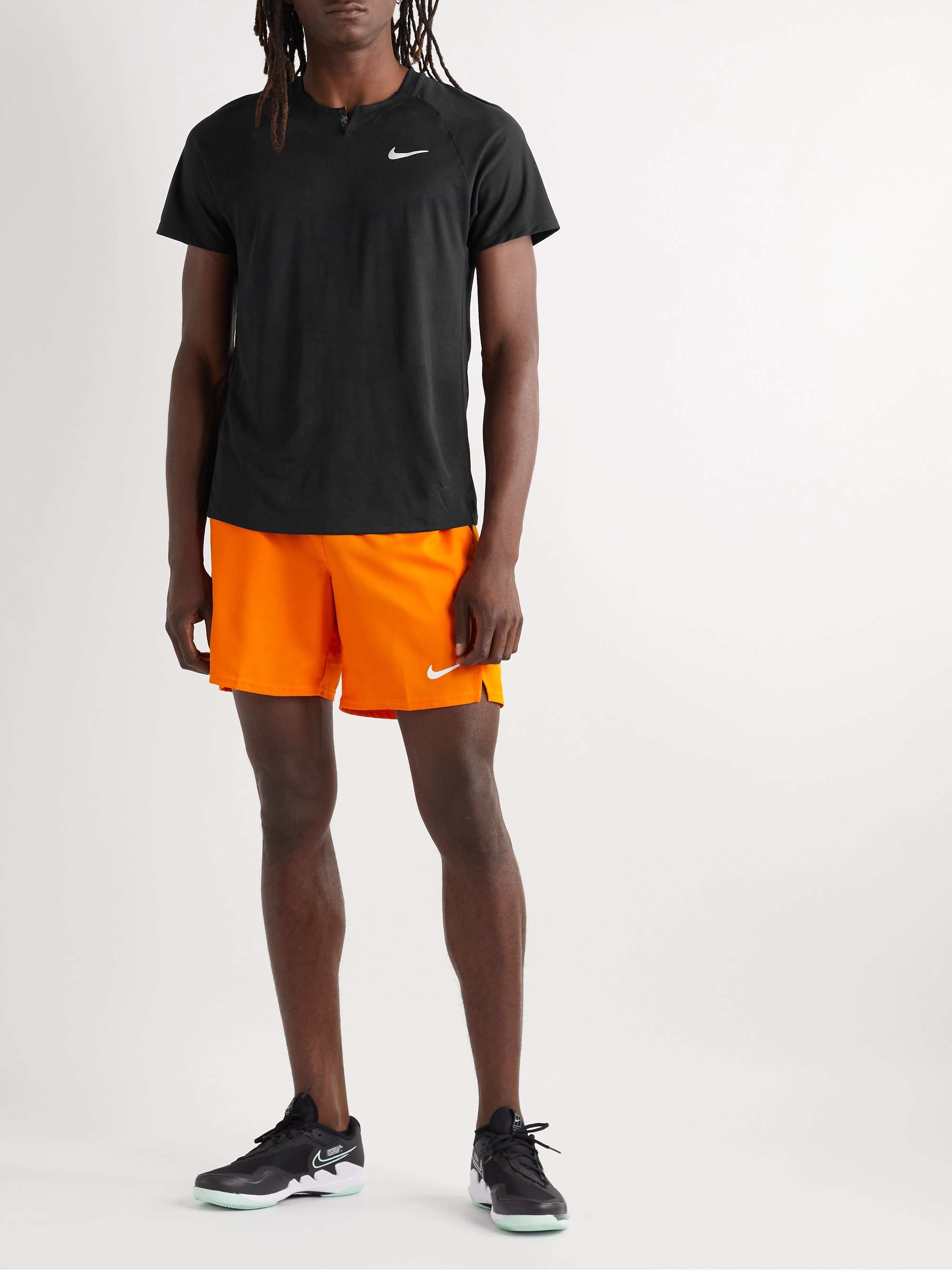 NIKE TENNIS NikeCourt Slam Slim-Fit Dri-FIT Tennis Shirt | MR PORTER