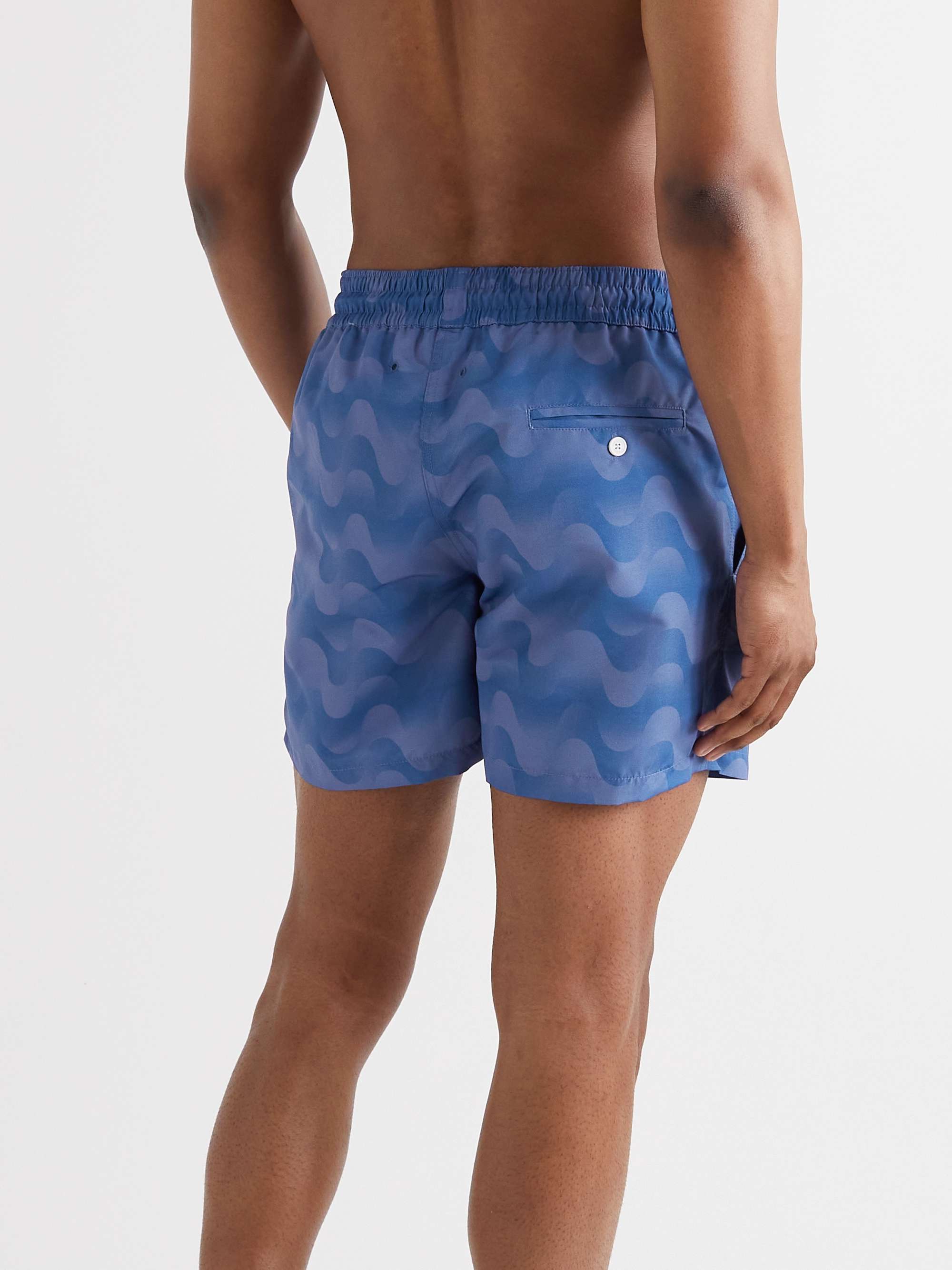 FRESCOBOL CARIOCA Straight-Leg Short-Length Printed Swim Shorts | MR PORTER