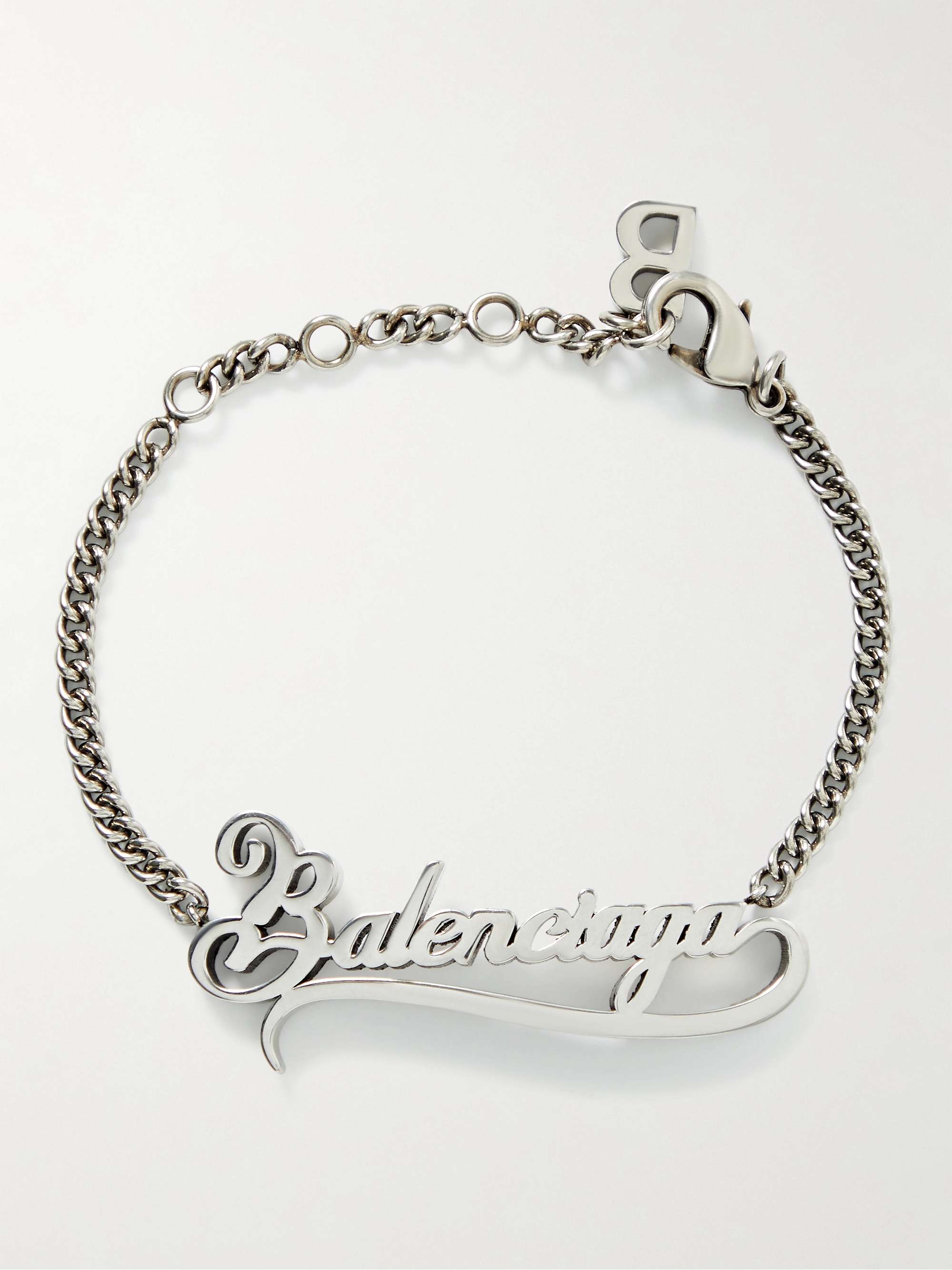 Silver Silver-Tone Bracelet | BALENCIAGA | MR PORTER