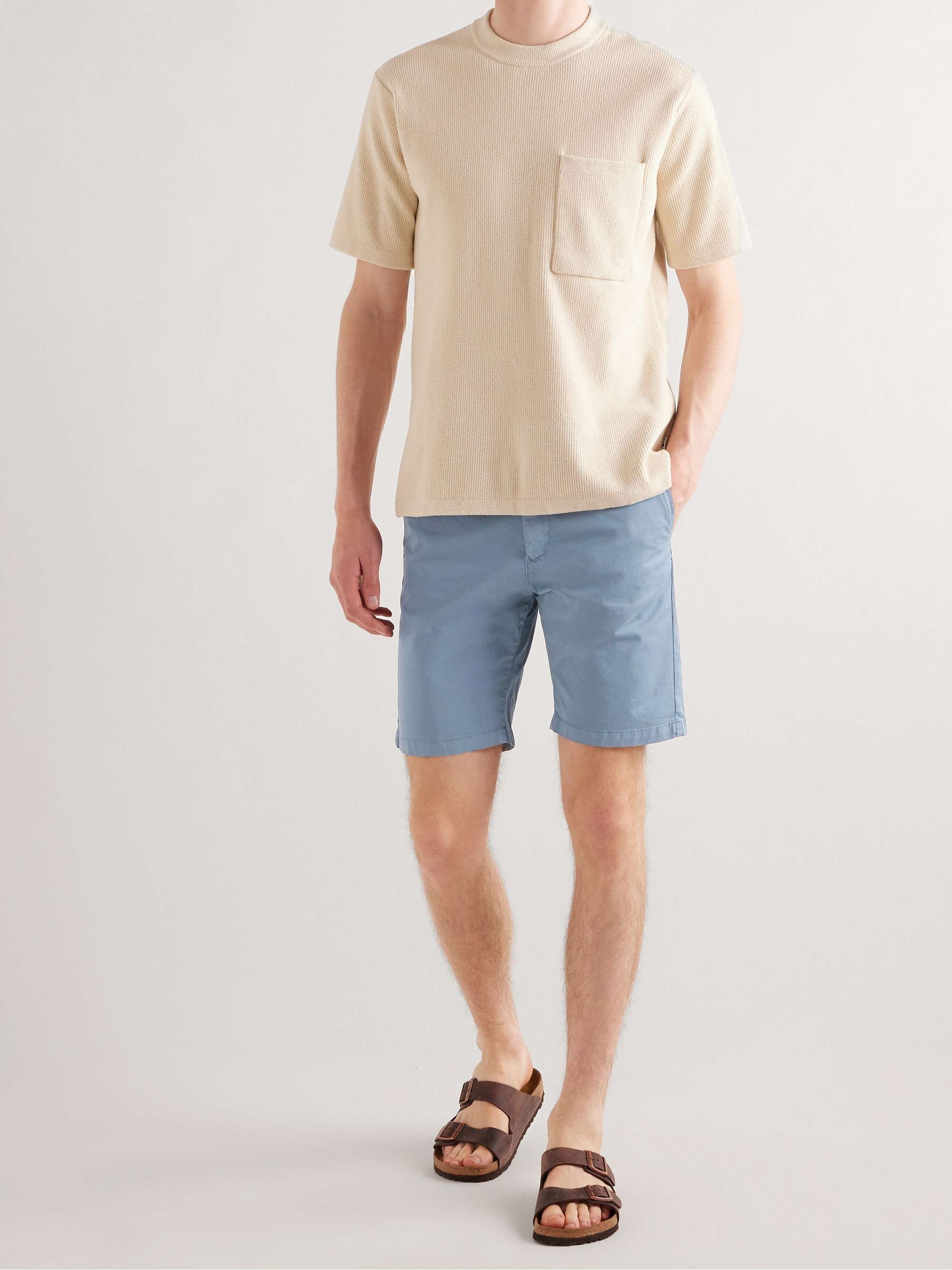 NN07 Crown Slim-Fit Cotton-Blend Shorts for Men | MR PORTER