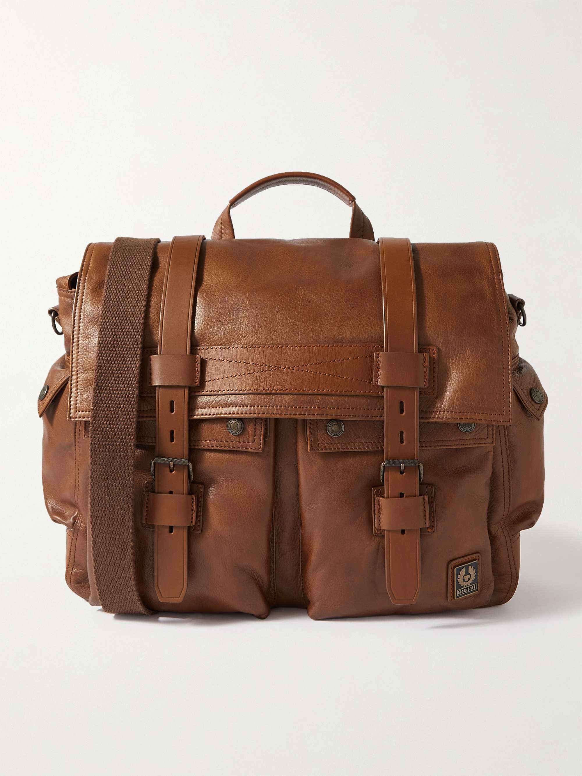 Tan Colonial Leather Weekend Bag | BELSTAFF | MR PORTER