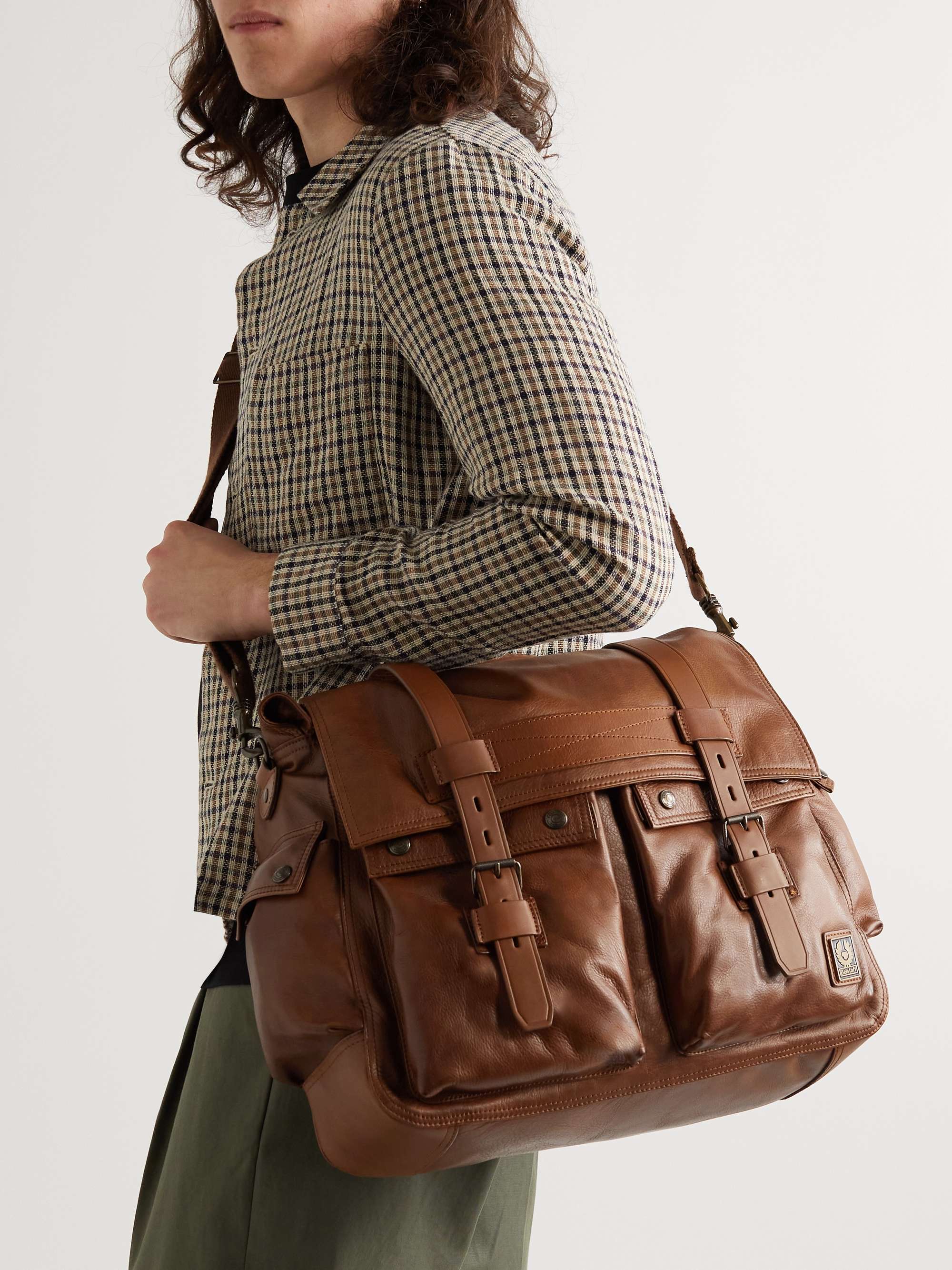 BELSTAFF Colonial Leather Weekend Bag | MR PORTER