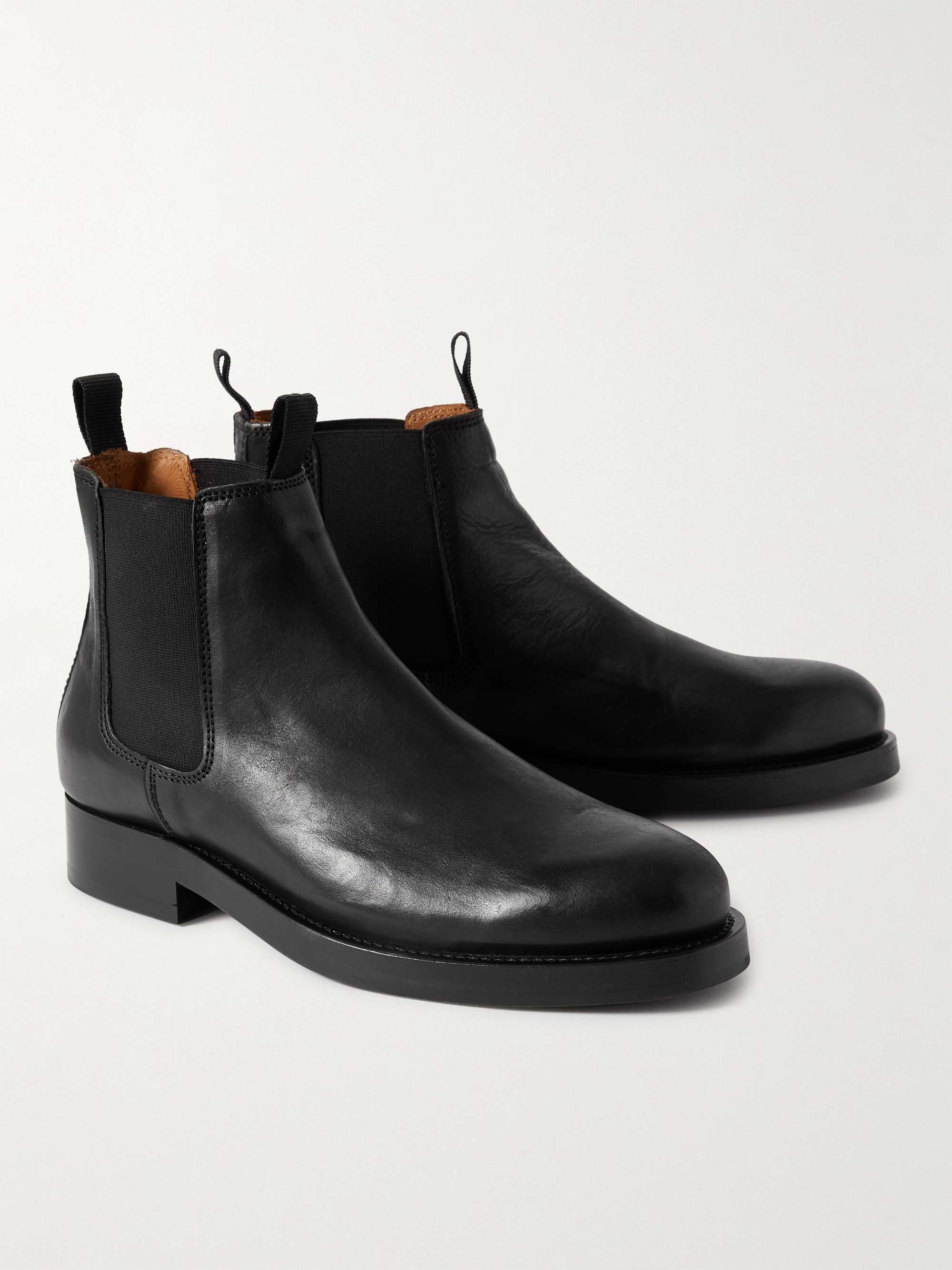 BELSTAFF Longton Leather Chelsea Boots for Men | MR PORTER