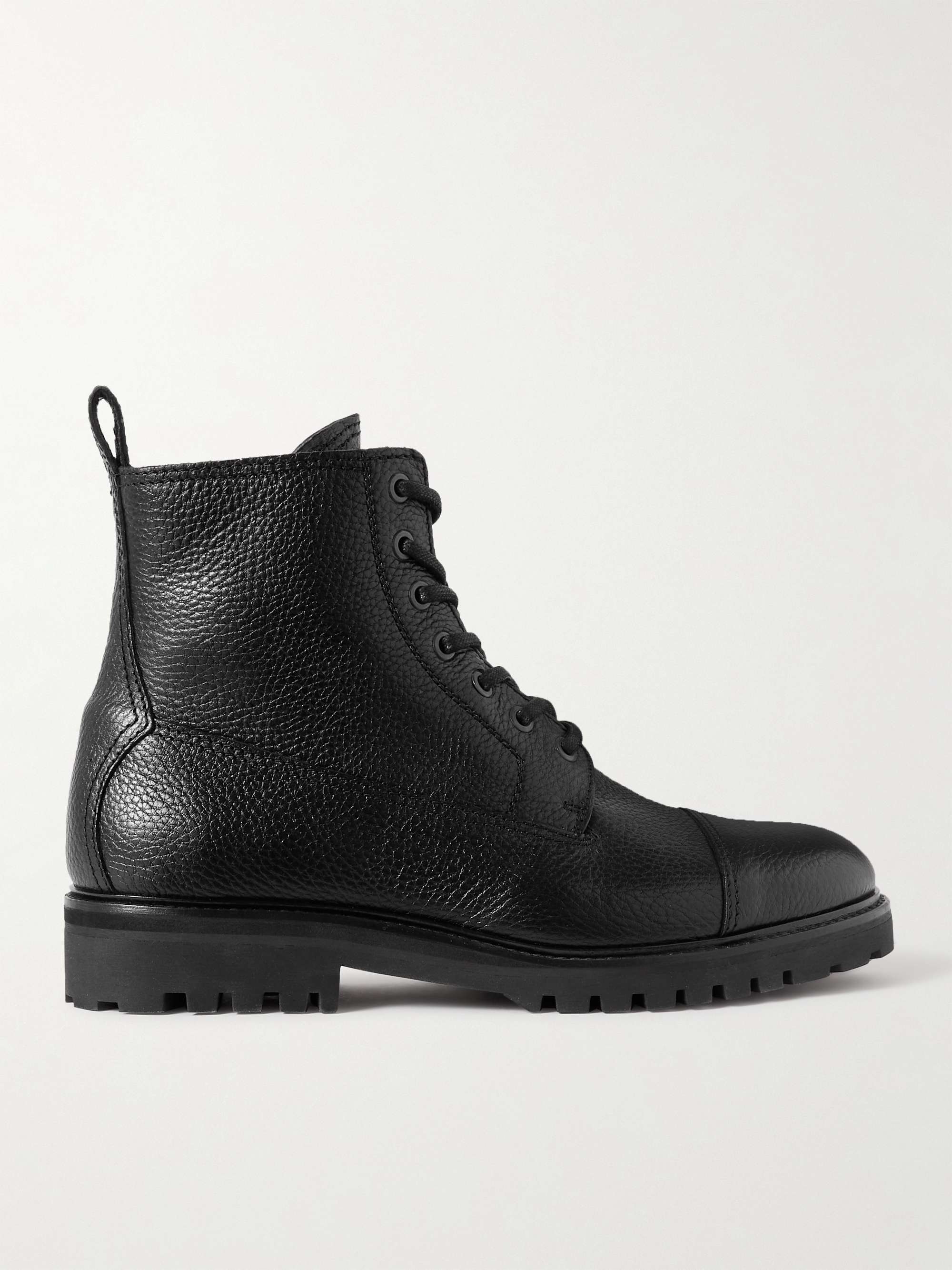 BELSTAFF Alperton Full-Grain Leather Boots for Men | MR PORTER