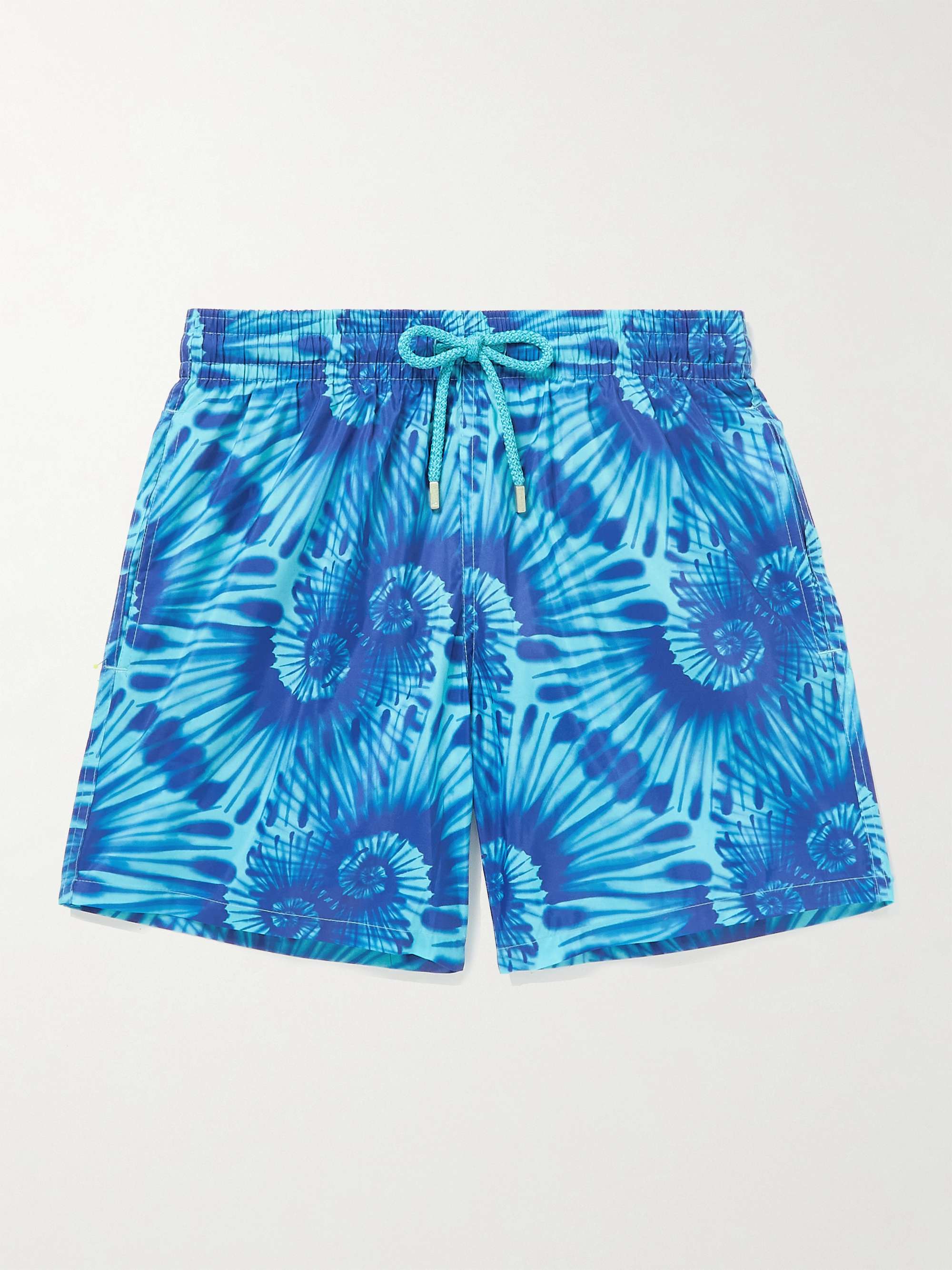 VILEBREQUIN Mahina Slim-Fit Mid-Length Tie-Dyed Recycled Swim Shorts for  Men | MR PORTER