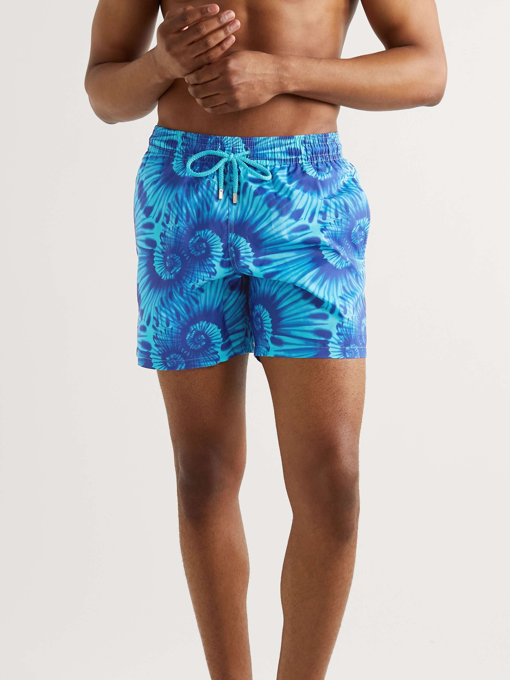 VILEBREQUIN Mahina Slim-Fit Mid-Length Tie-Dyed Recycled Swim
