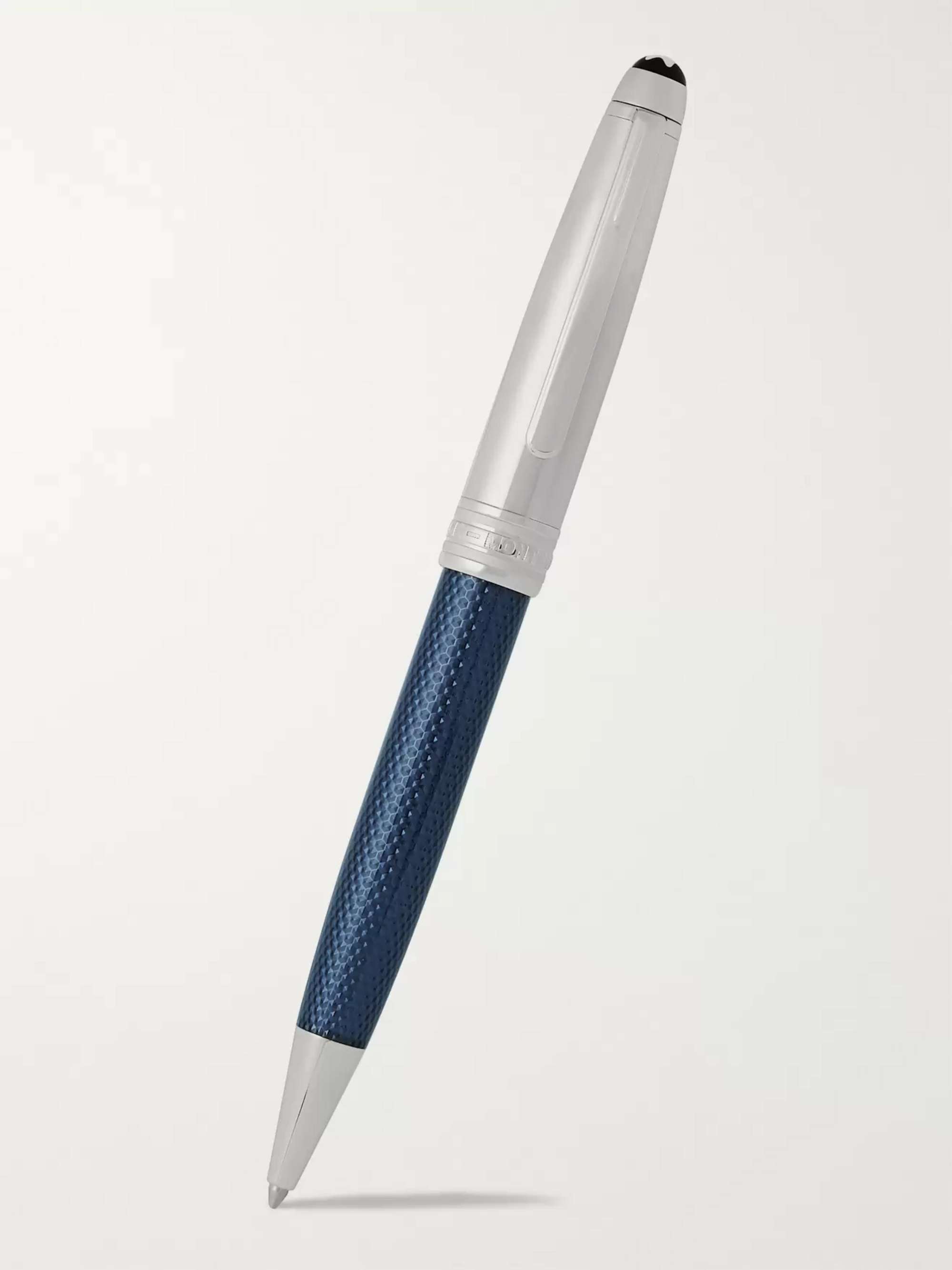 MONTBLANC Meisterstück Solitaire Doué Blue Hour Ballpoint Pen for Men | MR  PORTER