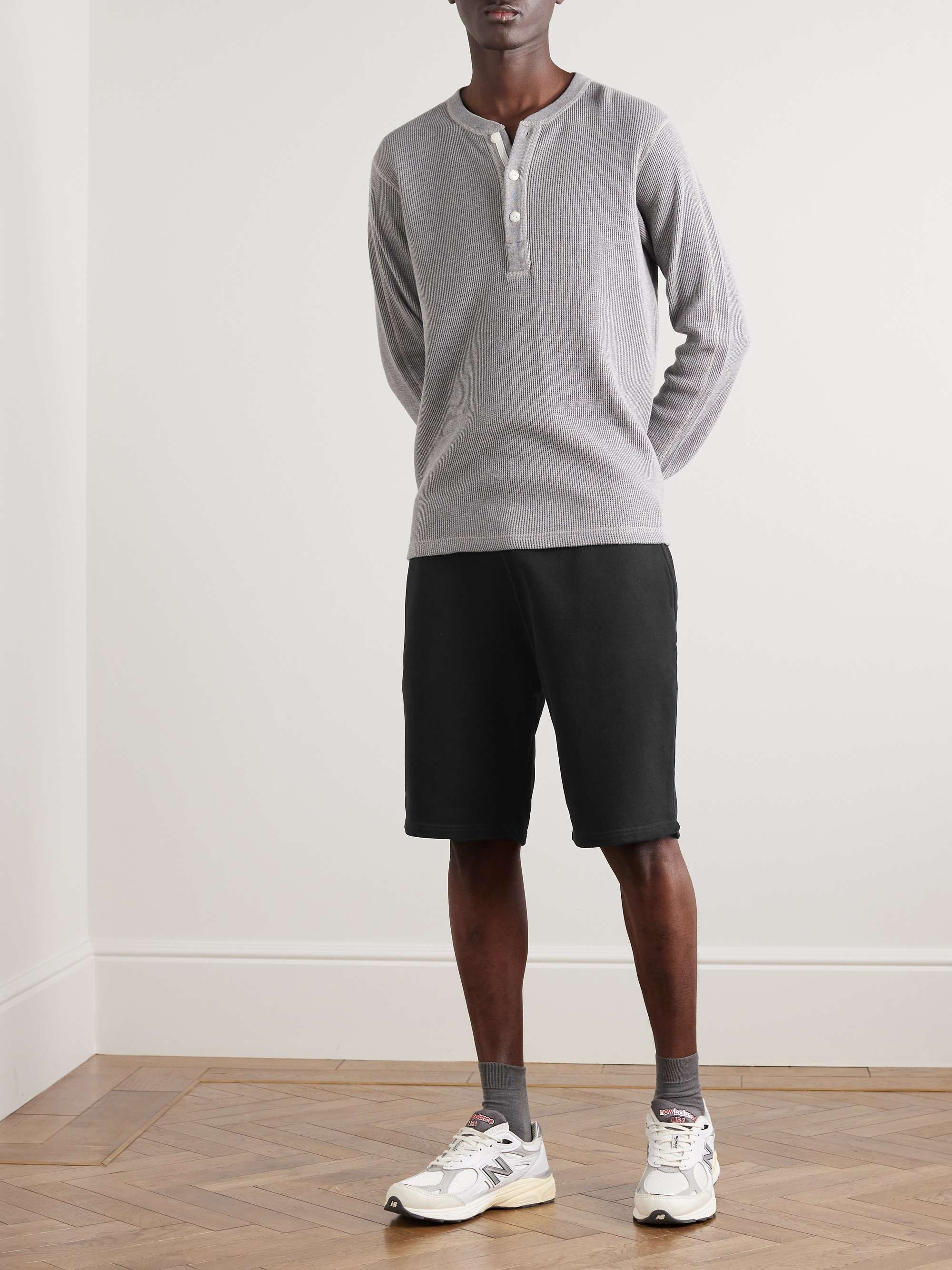 SUNSPEL Brushed Loopback Cotton-Jersey Shorts for Men | MR PORTER