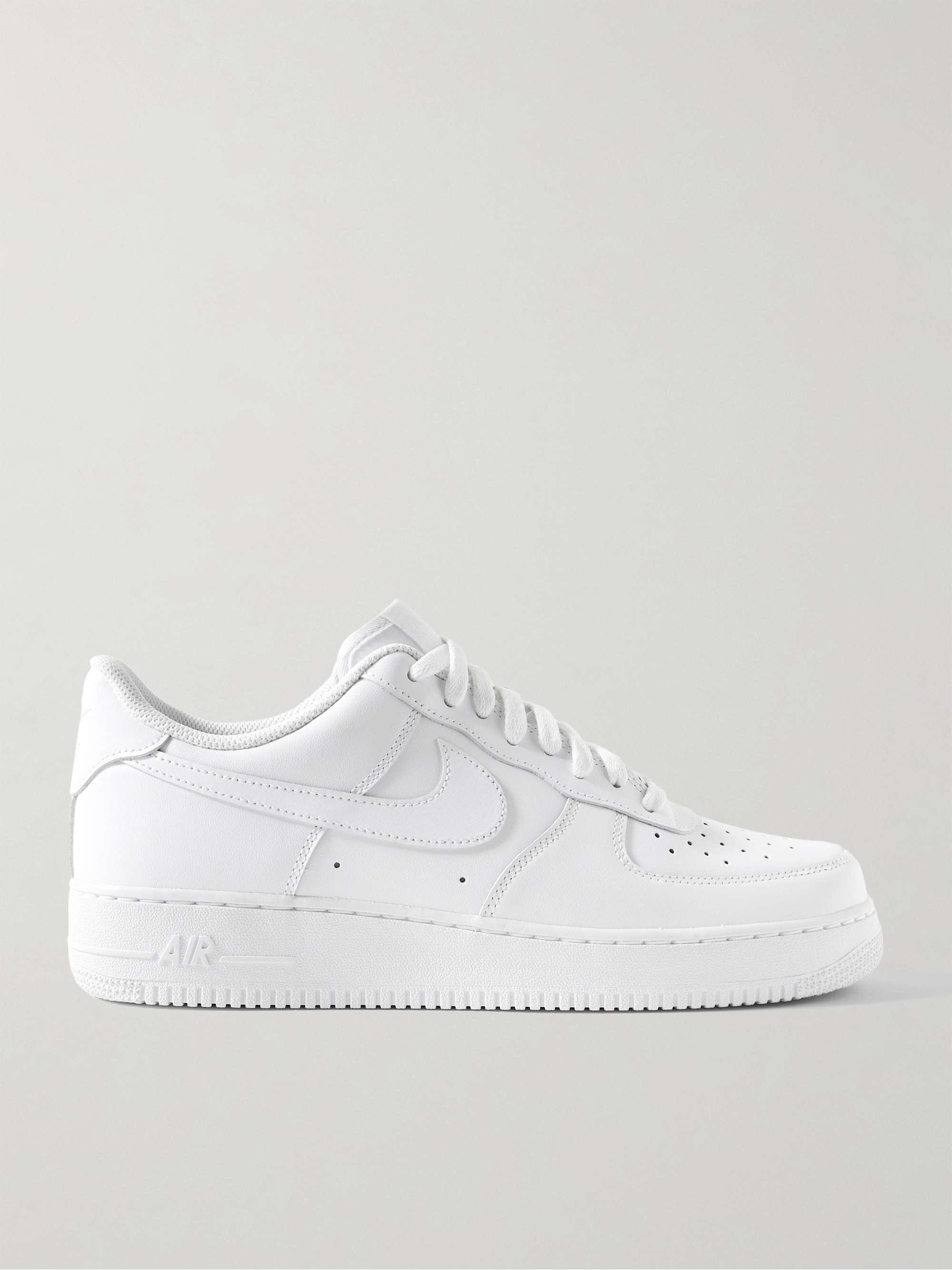 White Air Force 1 '07 Leather Sneakers | NIKE | MR PORTER