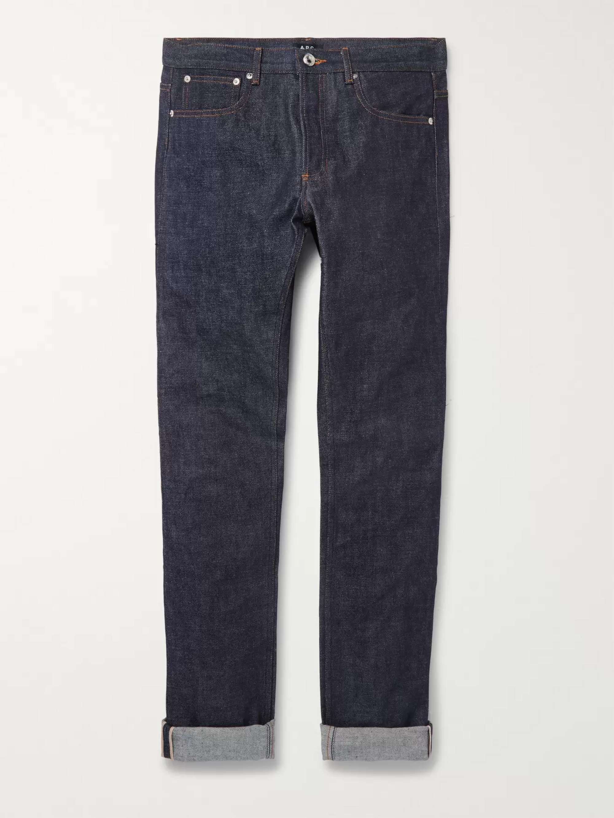A.P.C. Petit Standard Slim-Fit Dry Selvedge Denim Jeans | MR PORTER