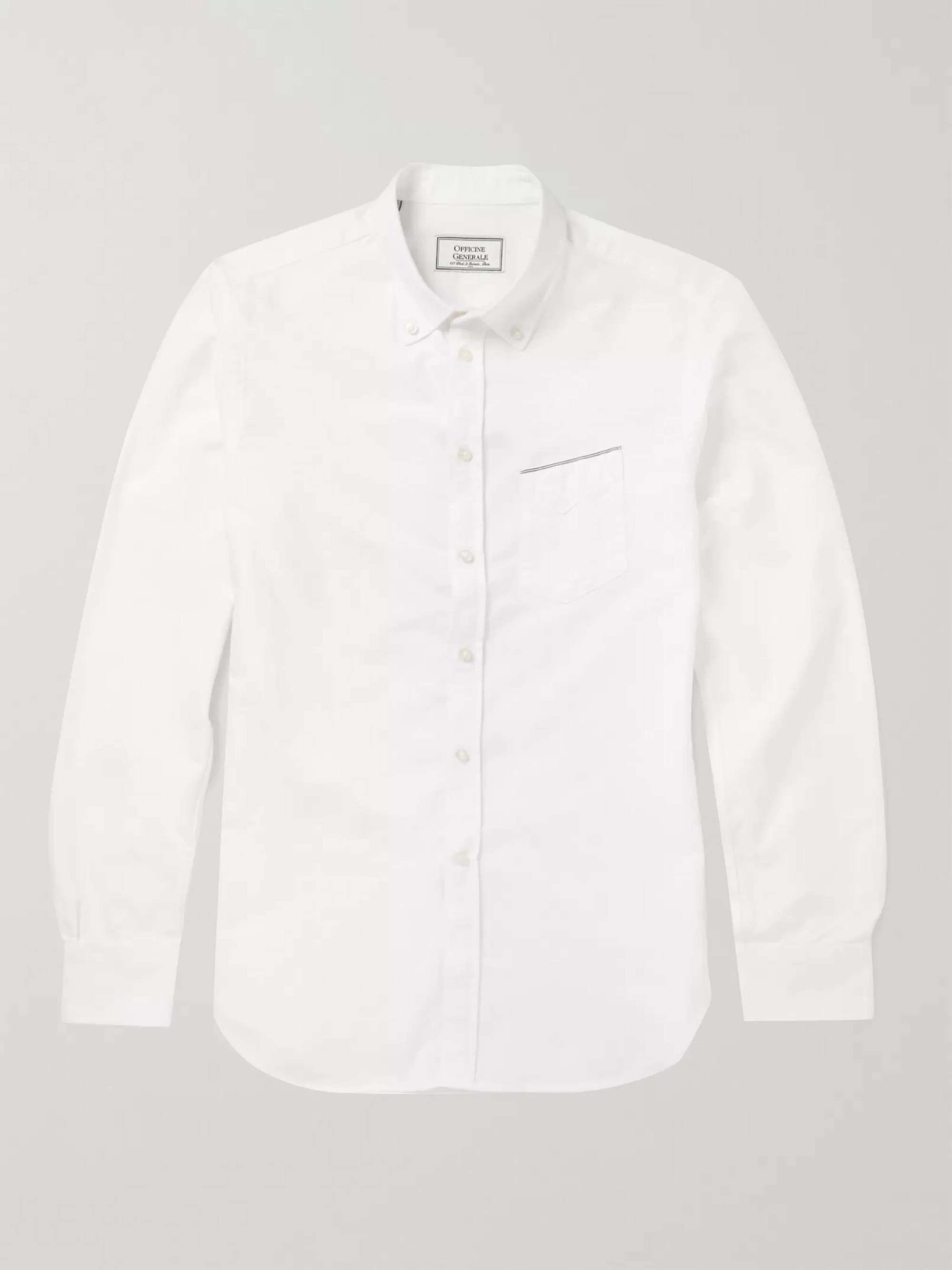 OFFICINE GÉNÉRALE Cotton Oxford Shirt for Men | MR PORTER