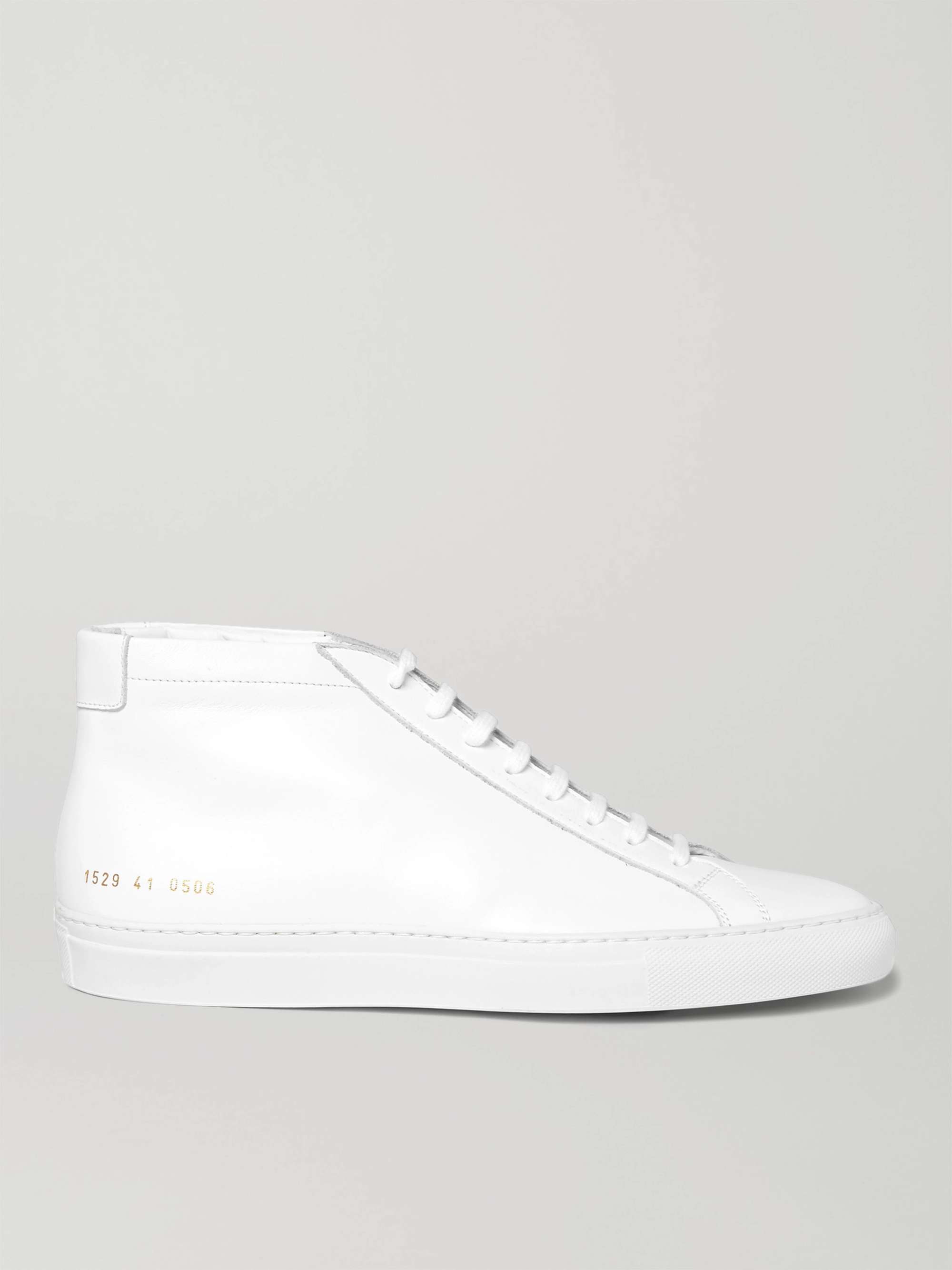 White Original Achilles Leather High-Top Sneakers | COMMON PROJECTS | MR  PORTER