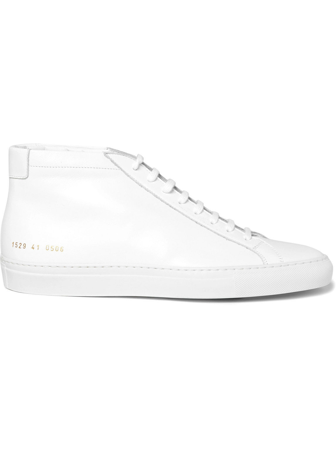 COMMON PROJECTS ORIGINAL ACHILLES LEATHER HIGH-TOP SNEAKERS