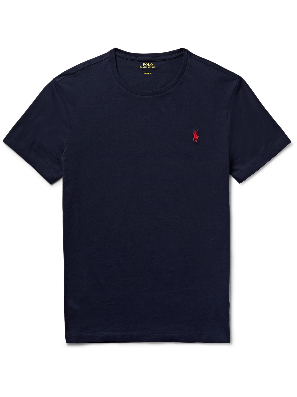 Polo Ralph Lauren - Cotton-Jersey T-Shirt - Men - Blue - XXL voor mannen