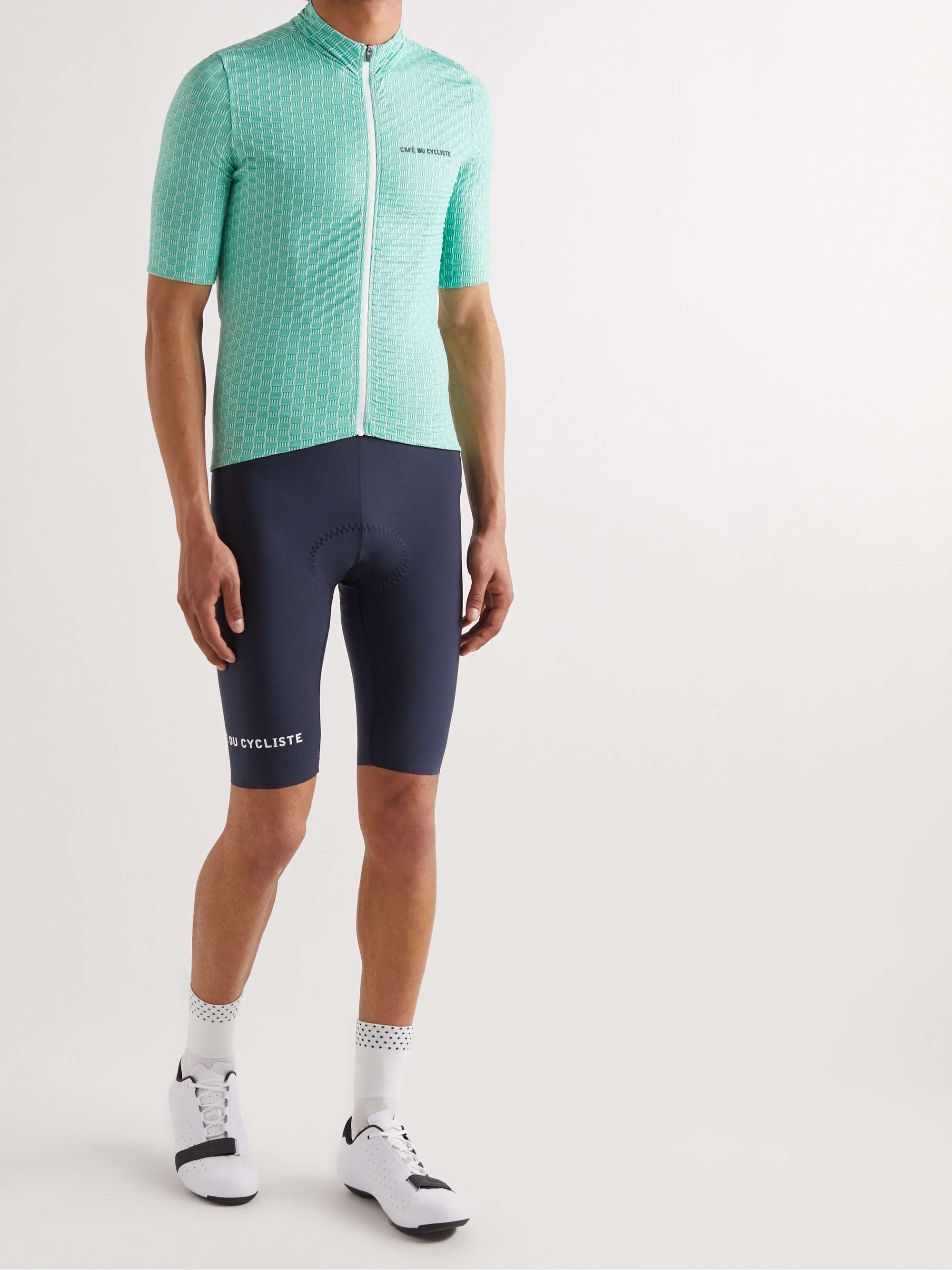 CAFE DU CYCLISTE Francine Printed Cycling Jersey for Men | MR PORTER
