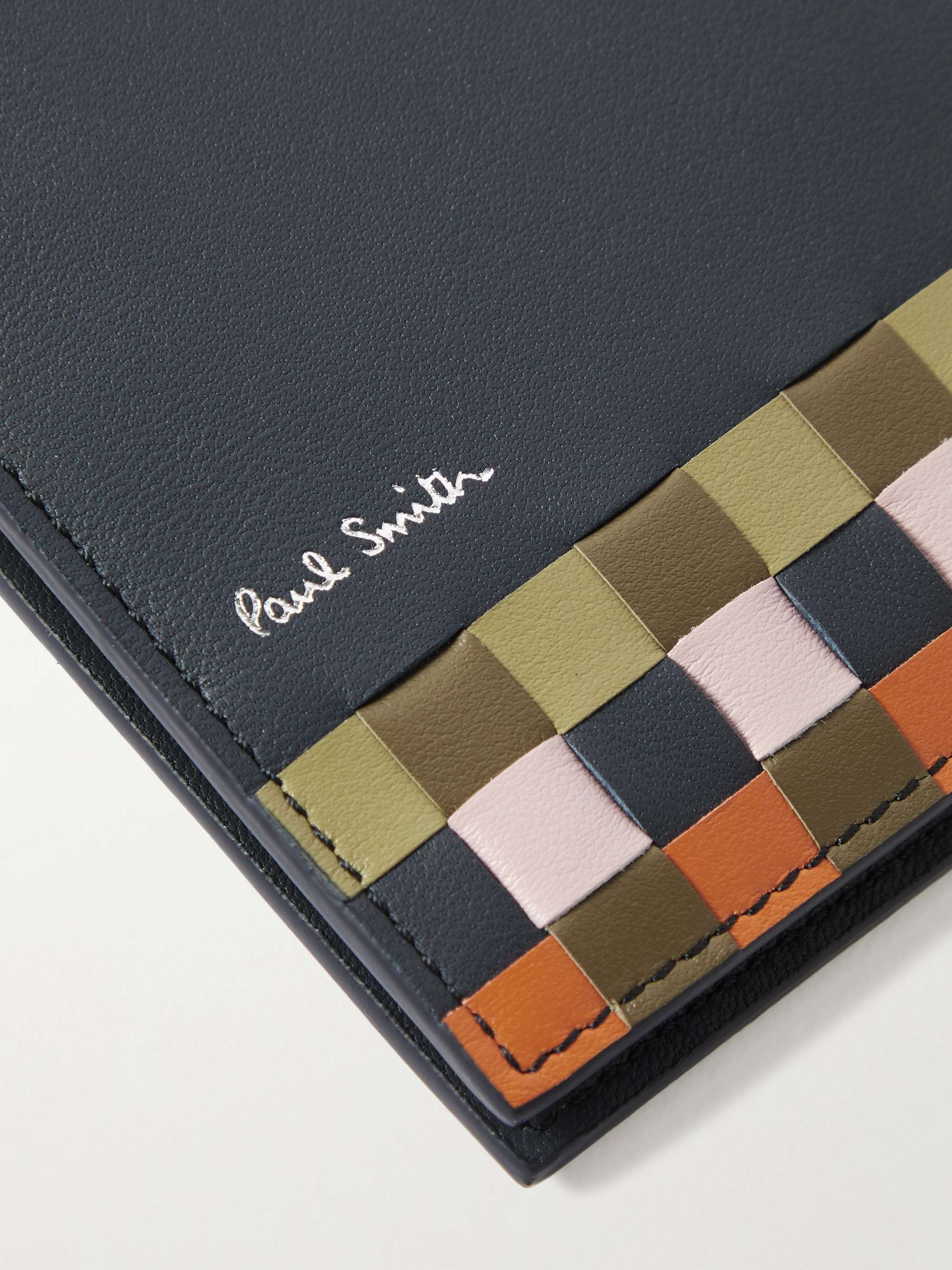 PAUL SMITH Checked Leather Billfold Wallet | MR PORTER