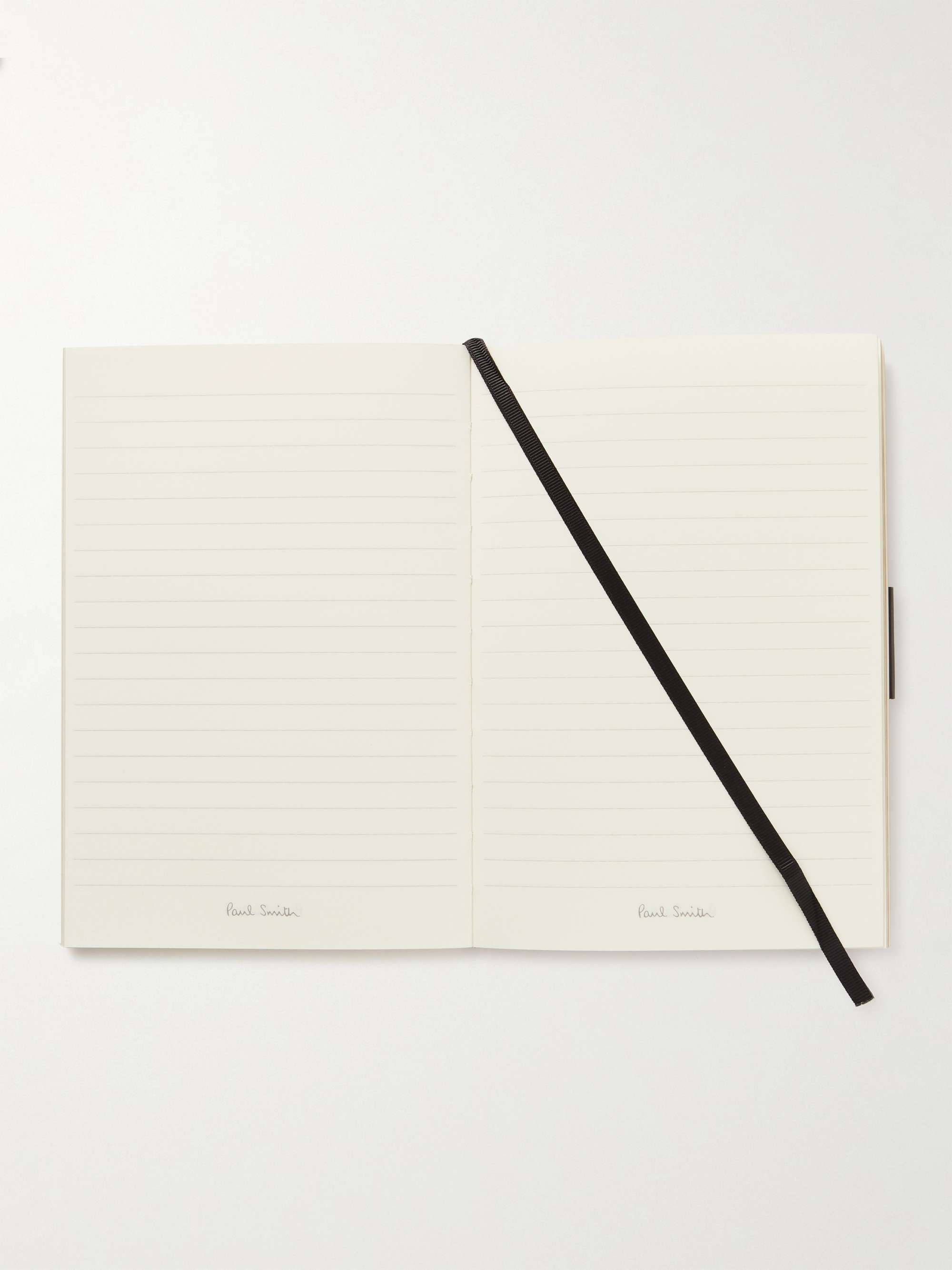 Multi Striped Canvas Notebook | PAUL SMITH | MR PORTER