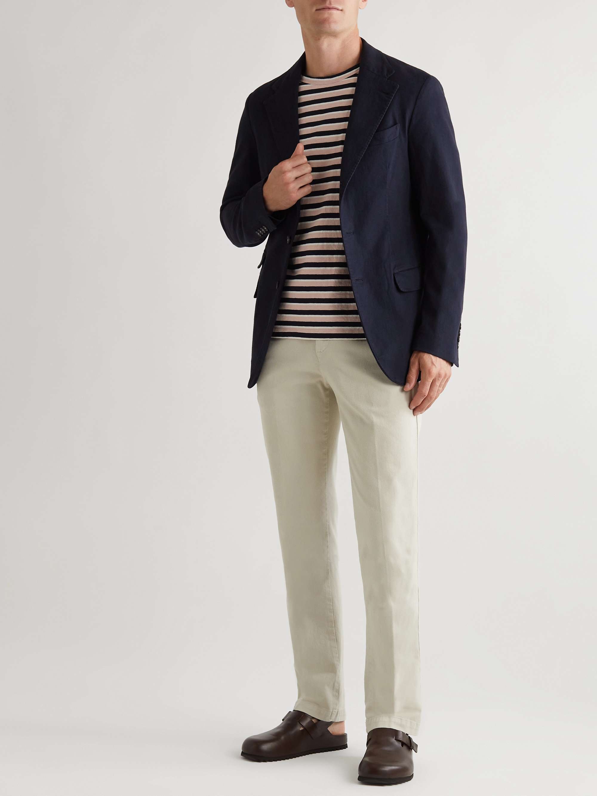 MASSIMO ALBA Unstructured Cotton-Blend Twill Suit Jacket for Men | MR PORTER