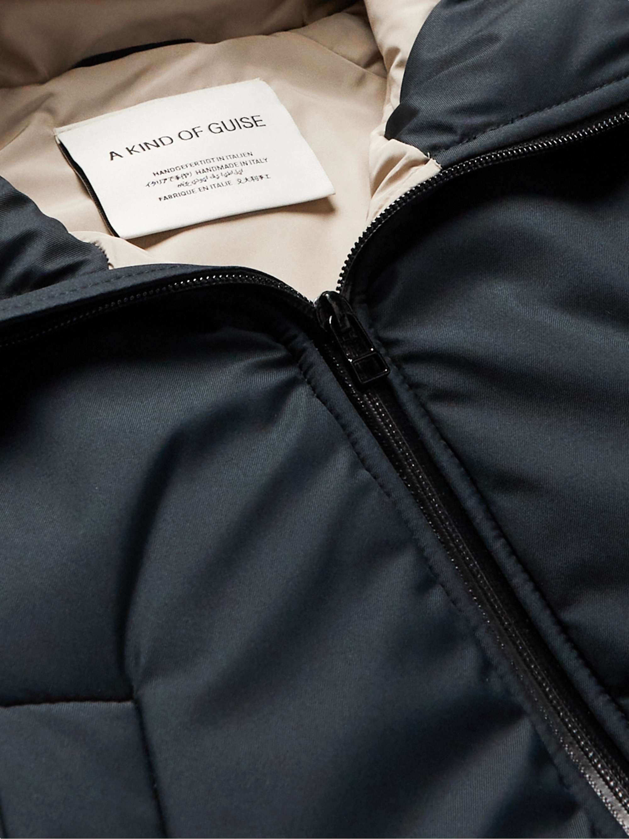 Navy Benson Padded Recycled-Shell Down Parka | A KIND OF GUISE | MR PORTER