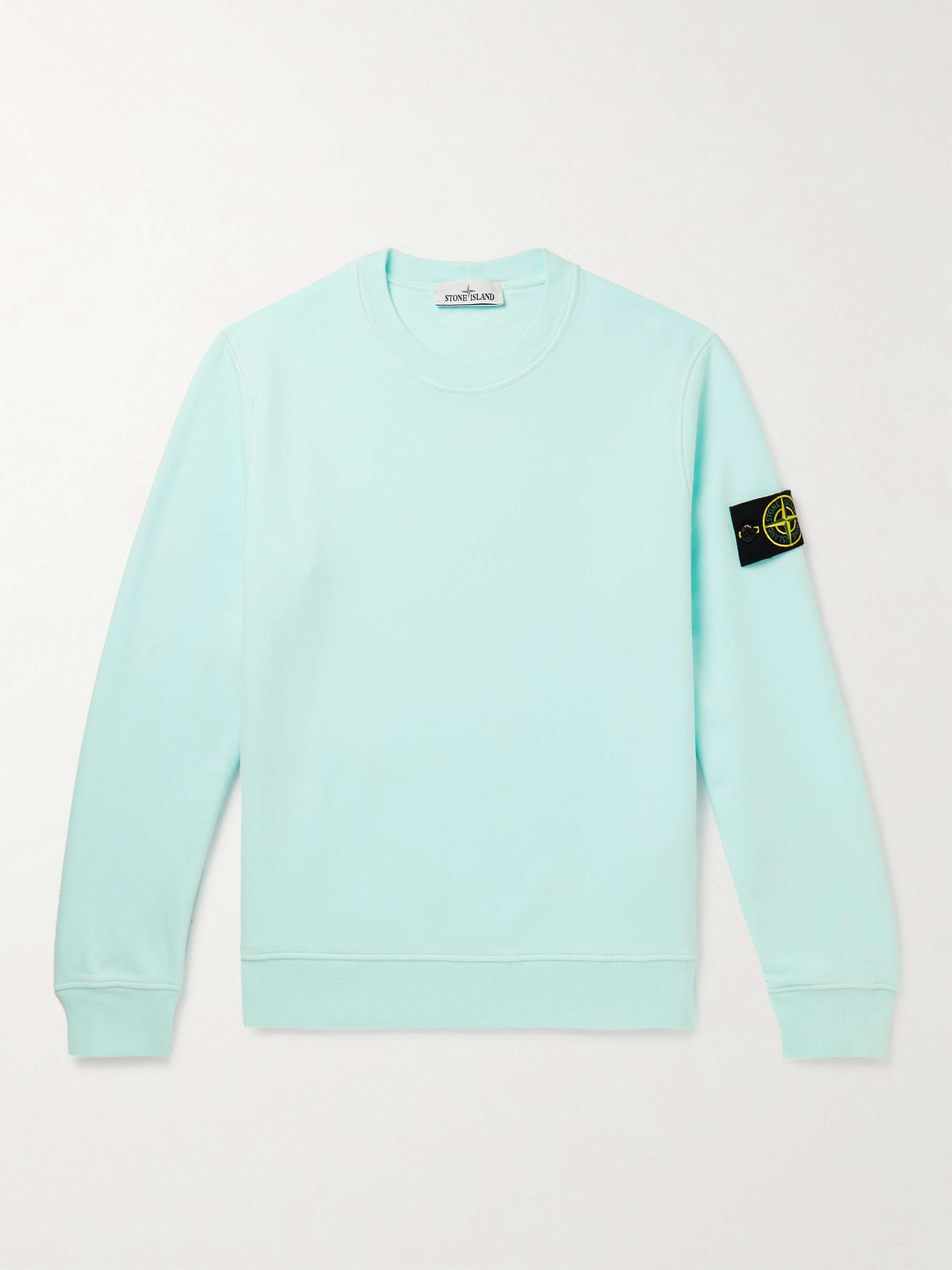 Stone island cheap light blue sweatshirt