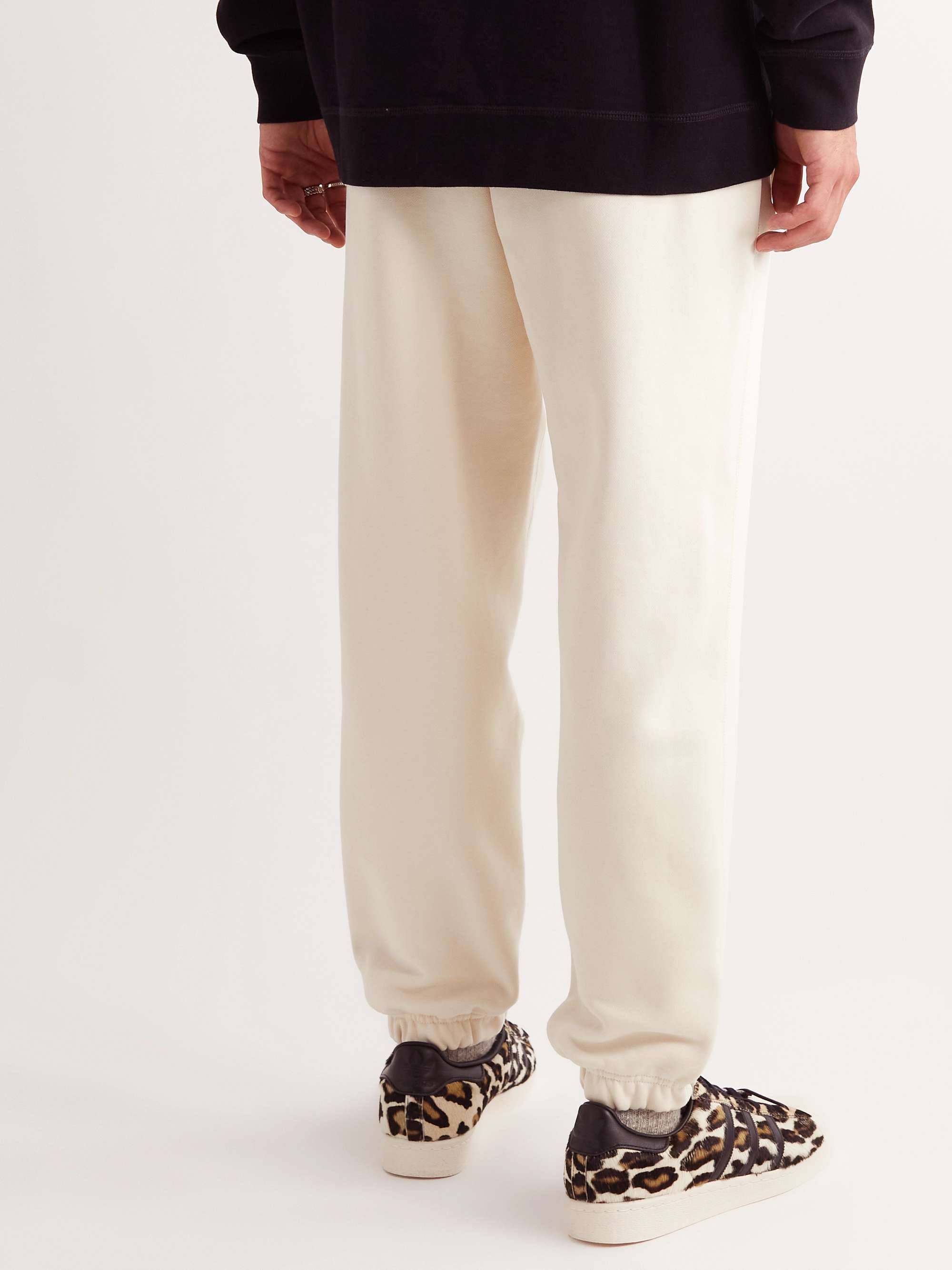 ADIDAS ORIGINALS Adicolor Essentials Logo-Embroidered Cotton-Blend Jersey  Sweatpants for Men | MR PORTER