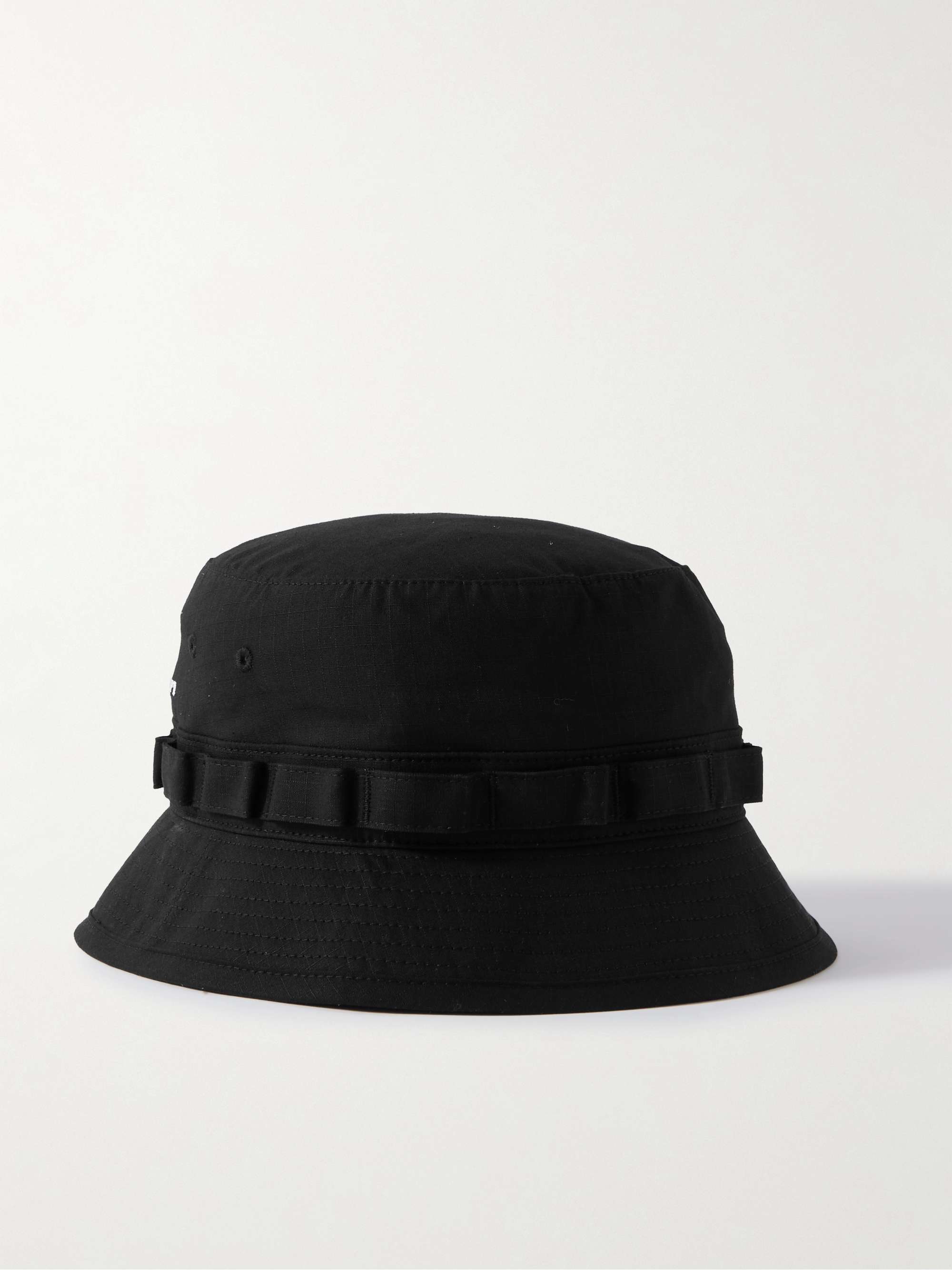 WTAPS® Jungle 02 Logo-Embroidered Cotton-Ripstop Bucket Hat for Men ...