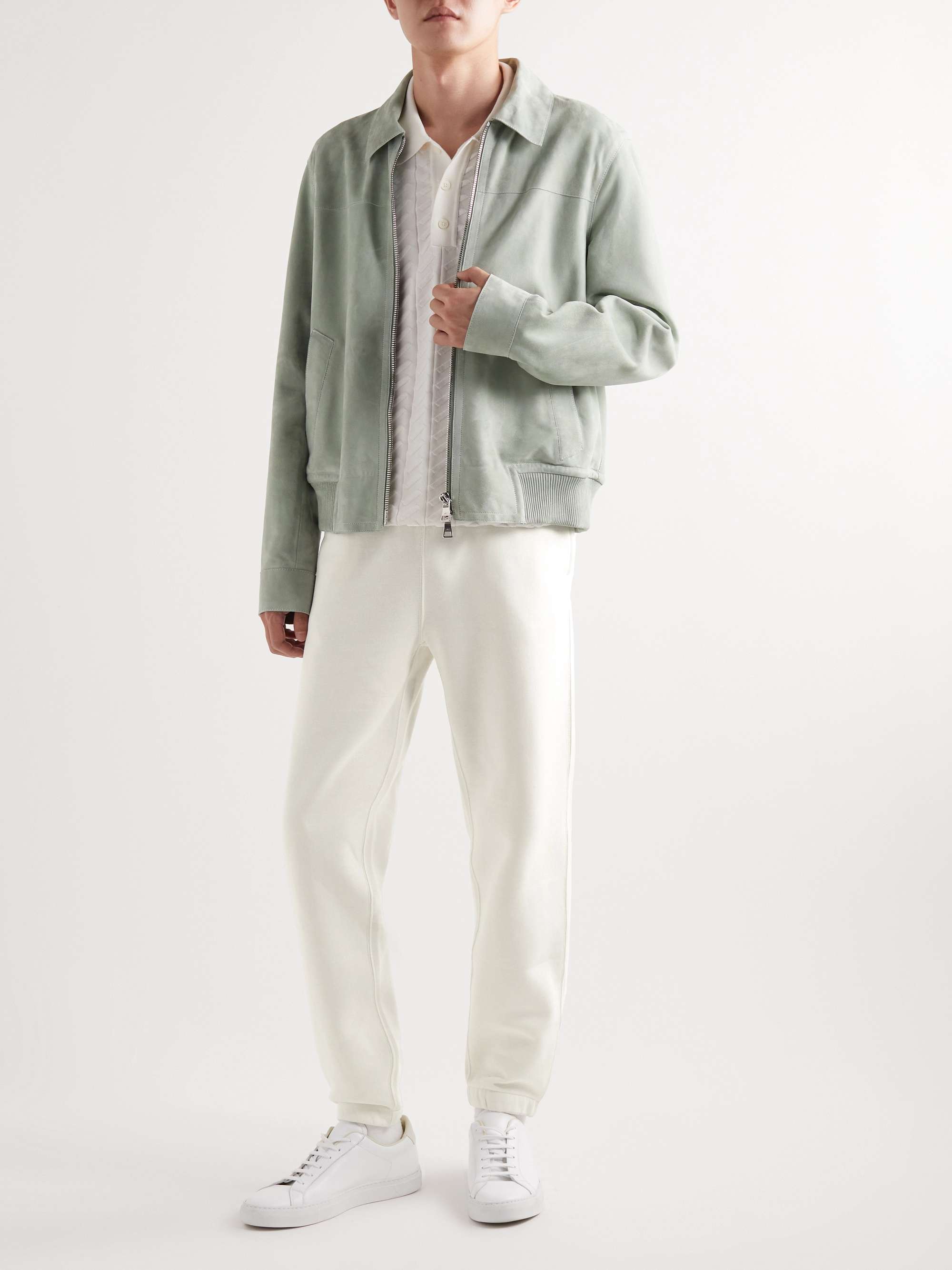POLO RALPH LAUREN Tapered Cotton-Blend Jersey Sweatpants for Men | MR PORTER