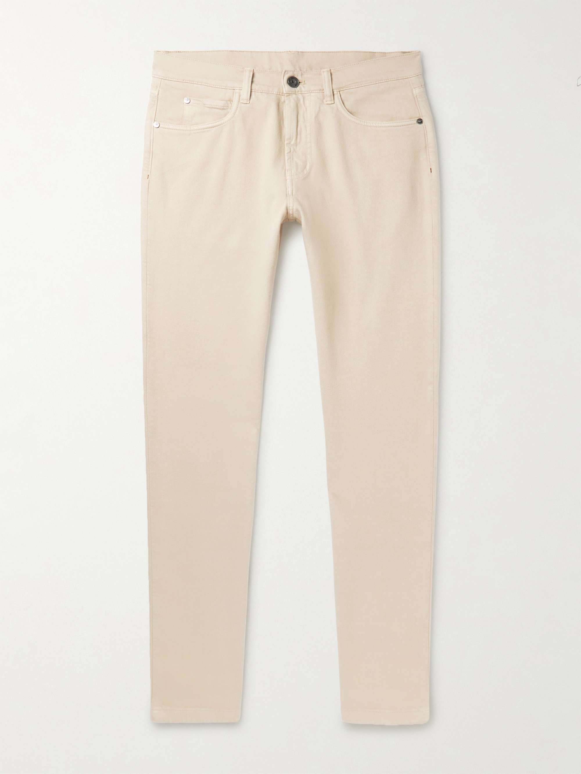 LORO PIANA Slim-Fit Garment-Dyed Jeans for Men | MR PORTER