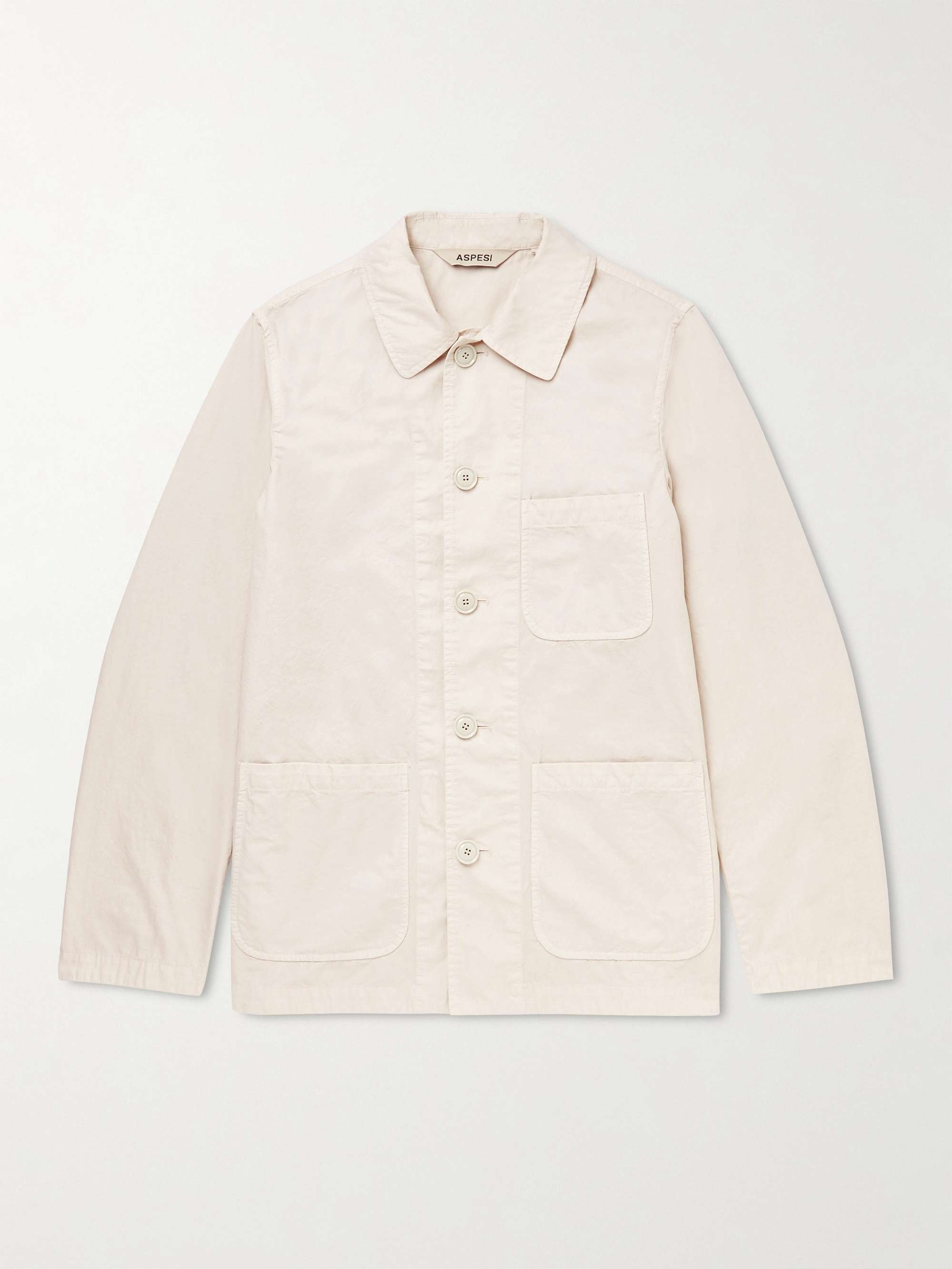 ASPESI Garment-Dyed Cotton Jacket for Men | MR PORTER