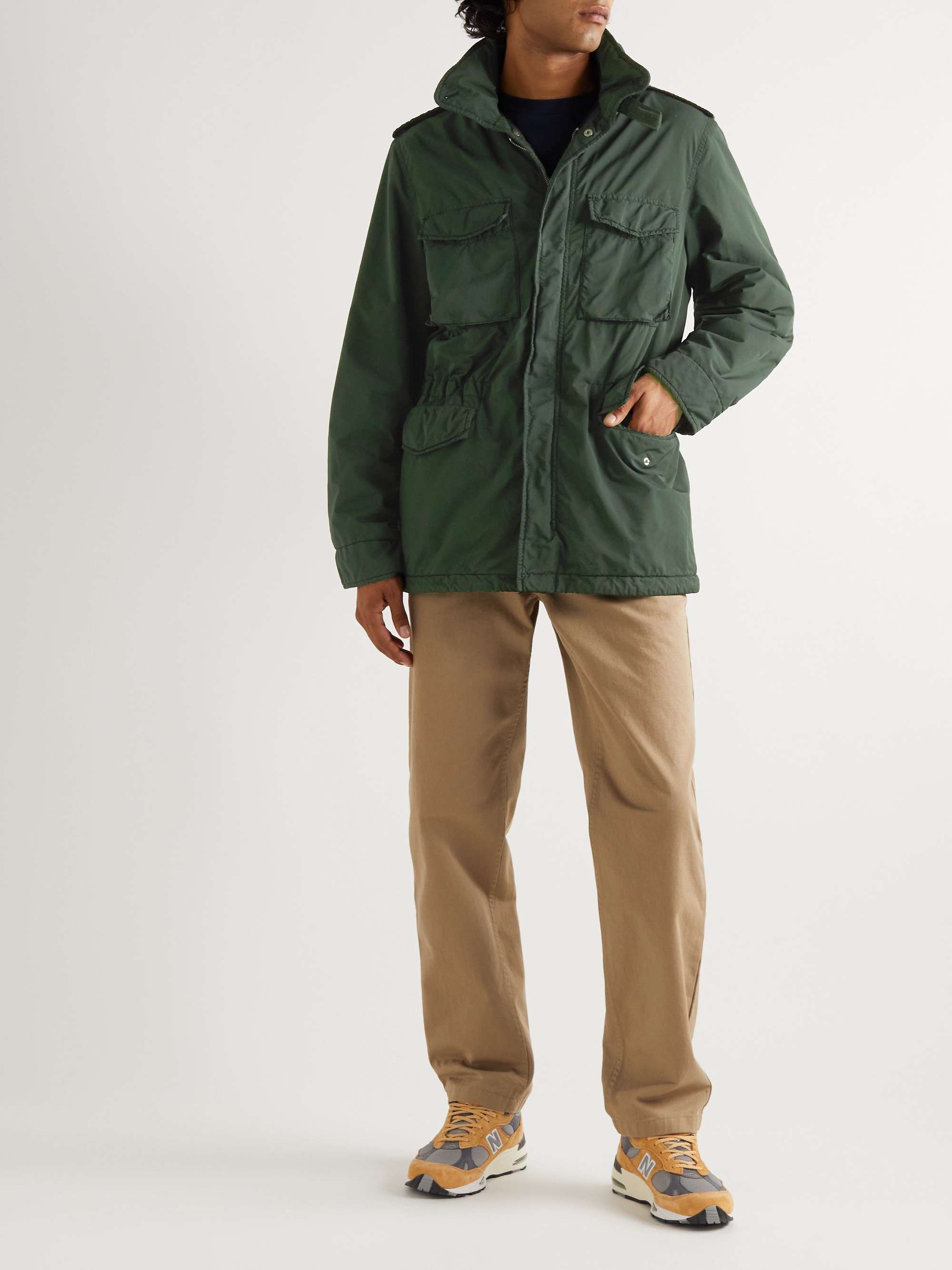 ASPESI Garment-Dyed Shell Field Jacket for Men | MR PORTER