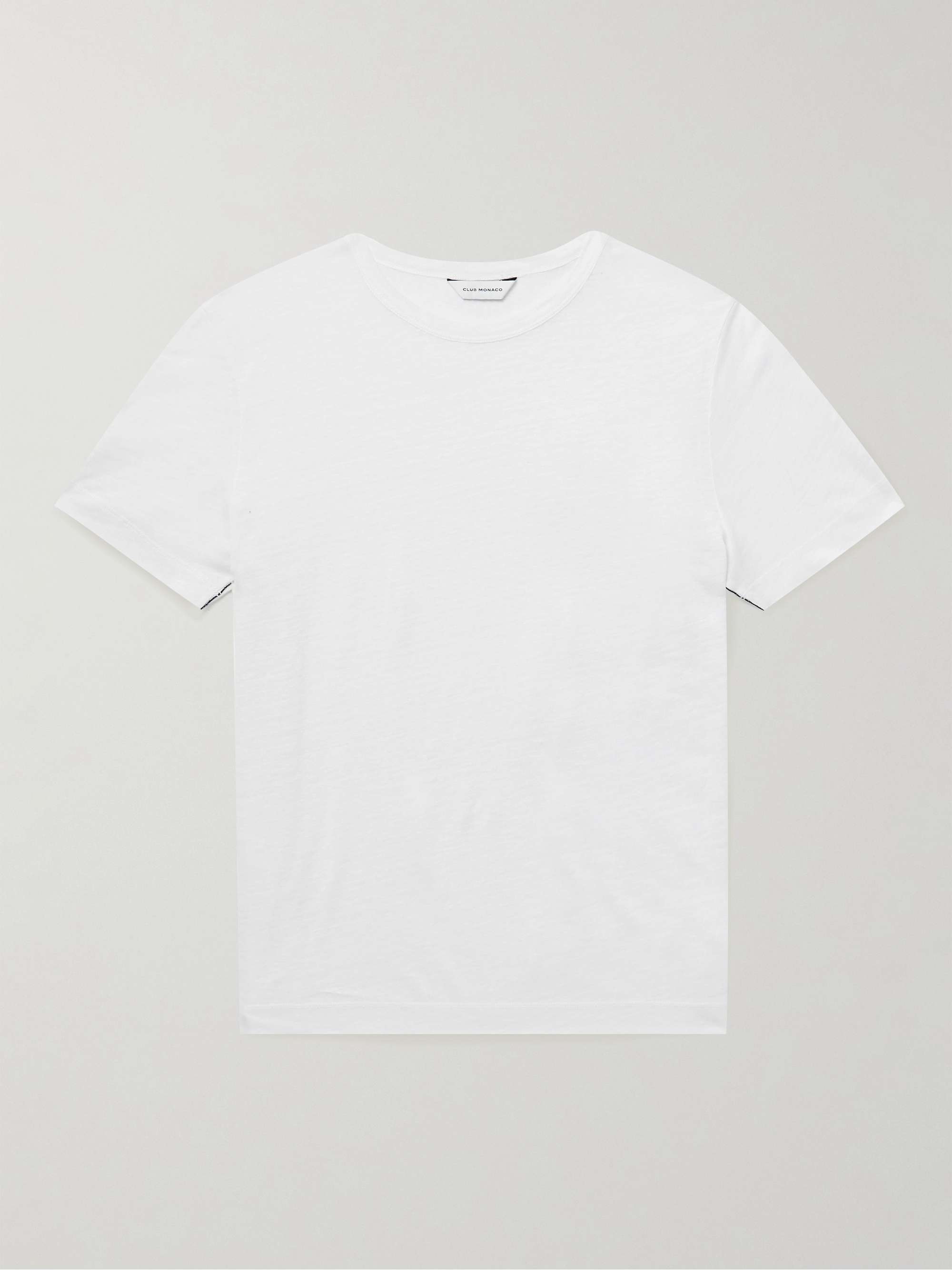 CLUB MONACO Linen T-Shirt for Men | MR PORTER