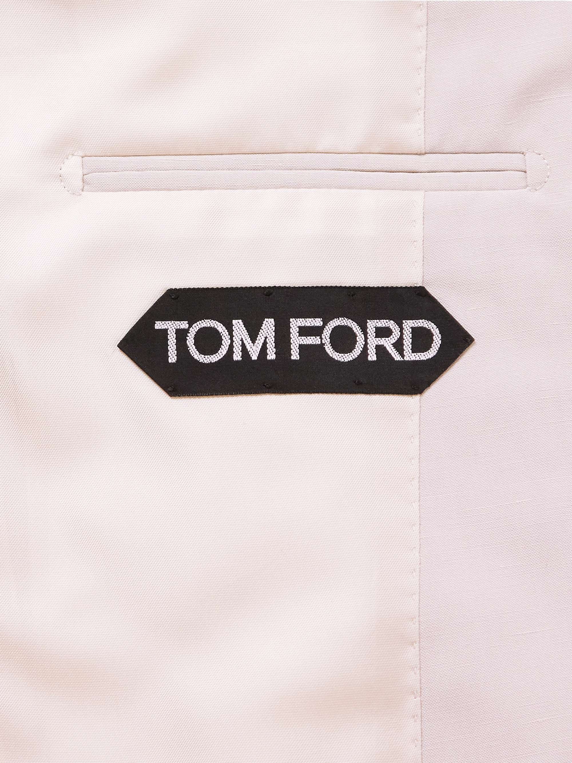 TOM FORD Silk, Linen and Wool-Blend Suit Jacket for Men | MR PORTER
