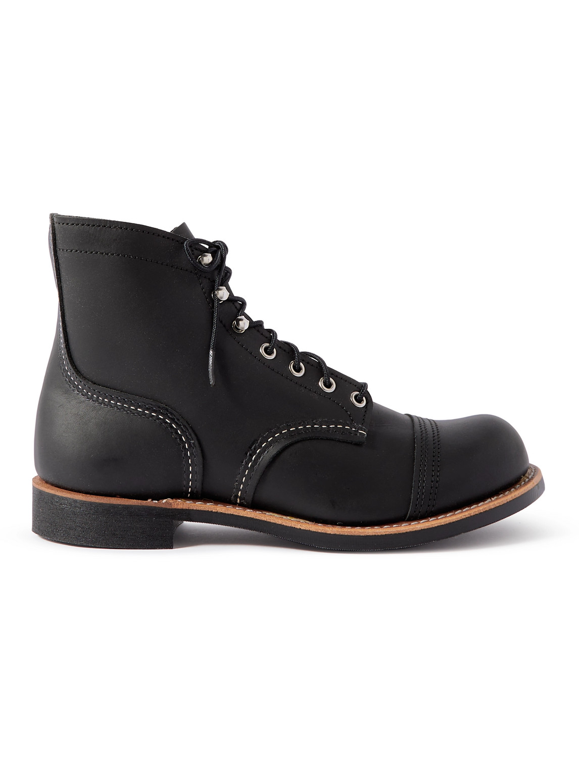 Red Wing Shoes 8084 Iron Ranger Leather Boots In Black