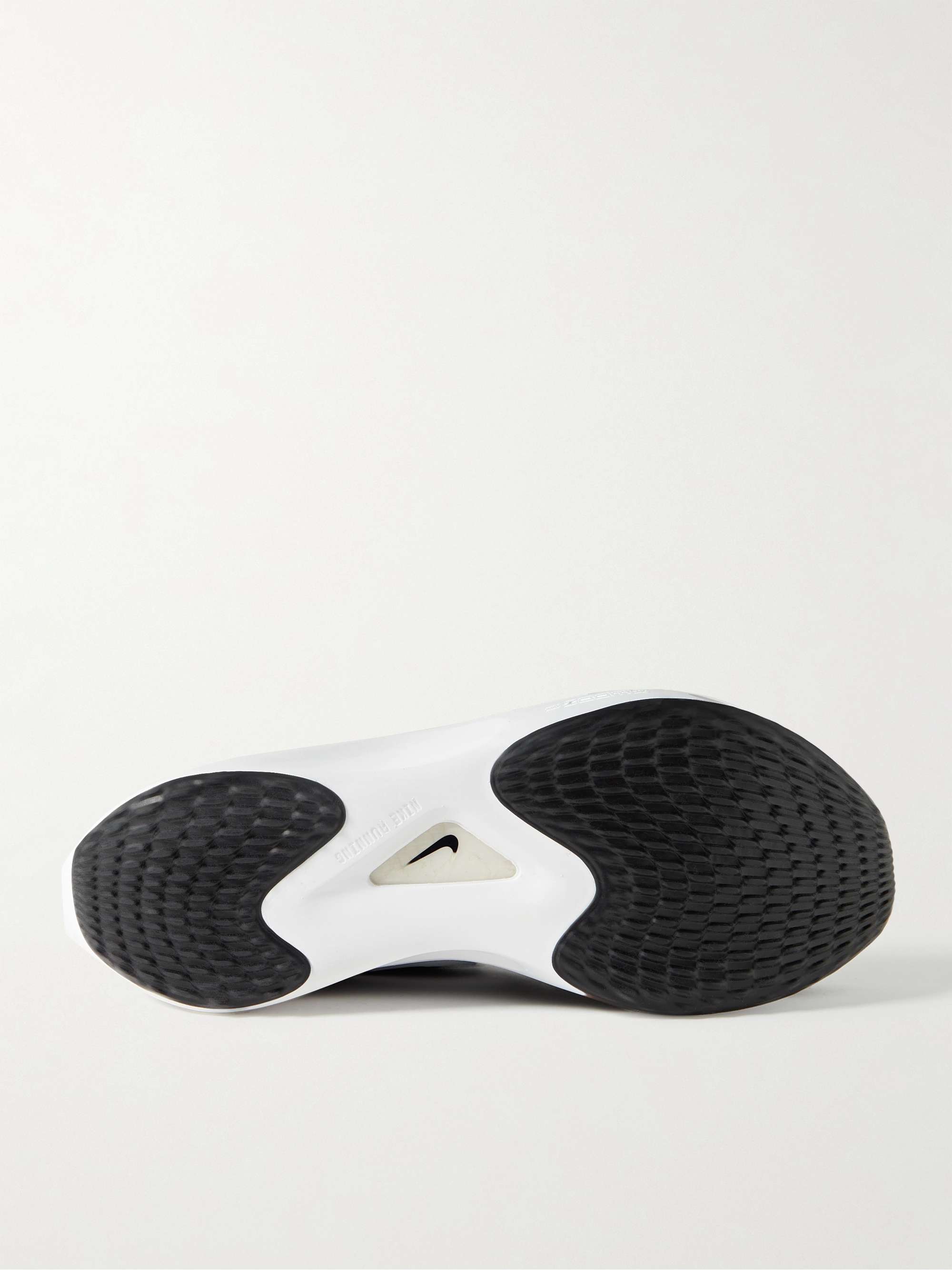 Black Zoom Fly 5 Rubber-Trimmed Mesh Sneakers | NIKE RUNNING | MR PORTER