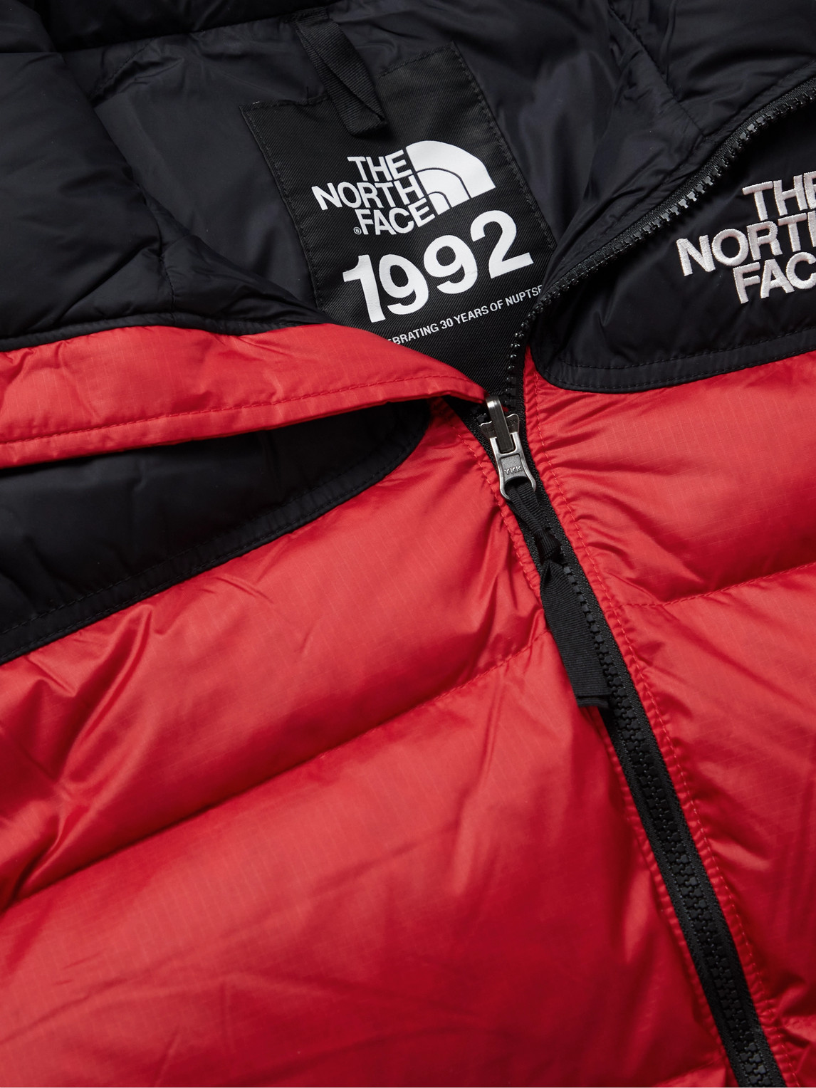 The North Face Retro Nuptse Jacket In Red | ModeSens