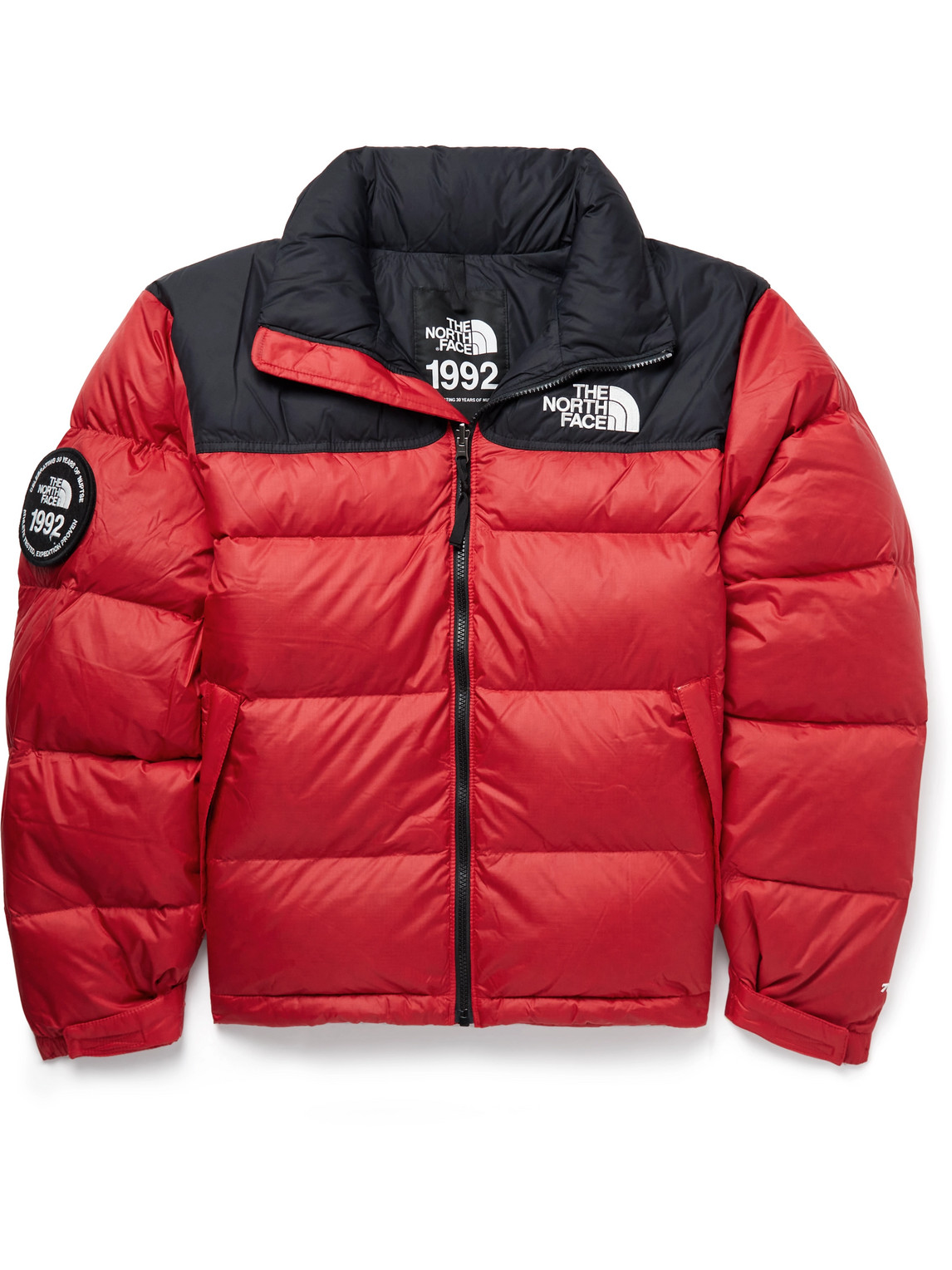 The North Face Retro Nuptse Jacket In Red | ModeSens