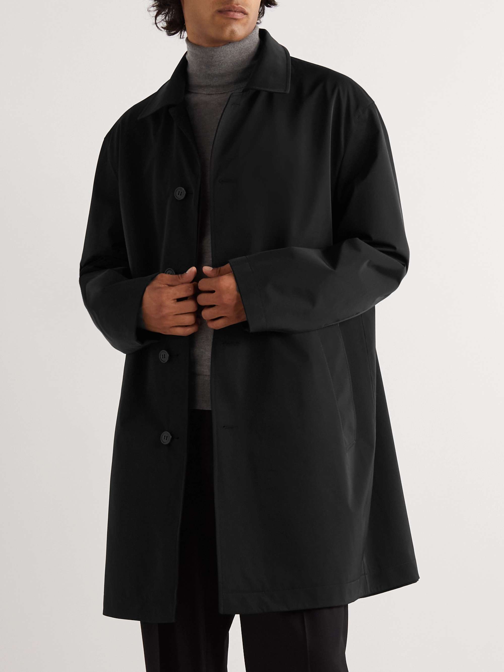 ZEGNA Reversible Wool-Twill and Shell Coat for Men | MR PORTER