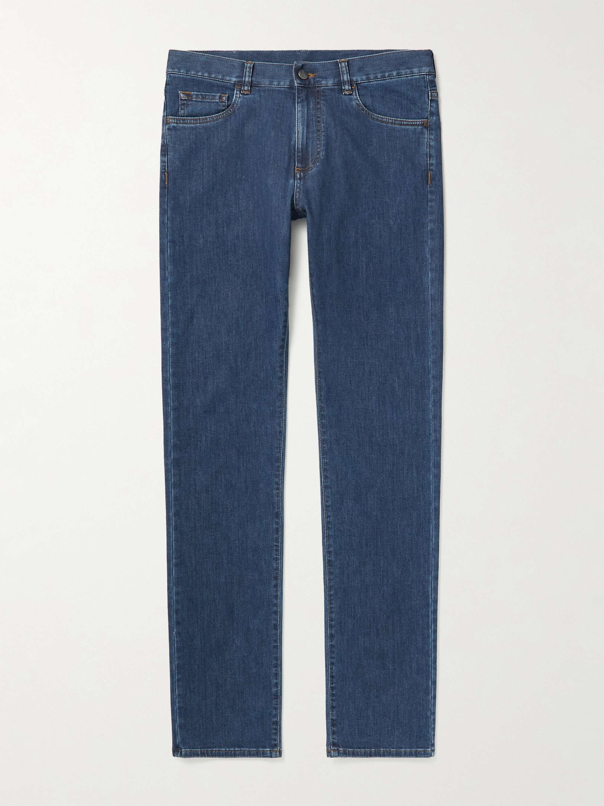 CANALI Slim-Fit Tapered Jeans for Men | MR PORTER