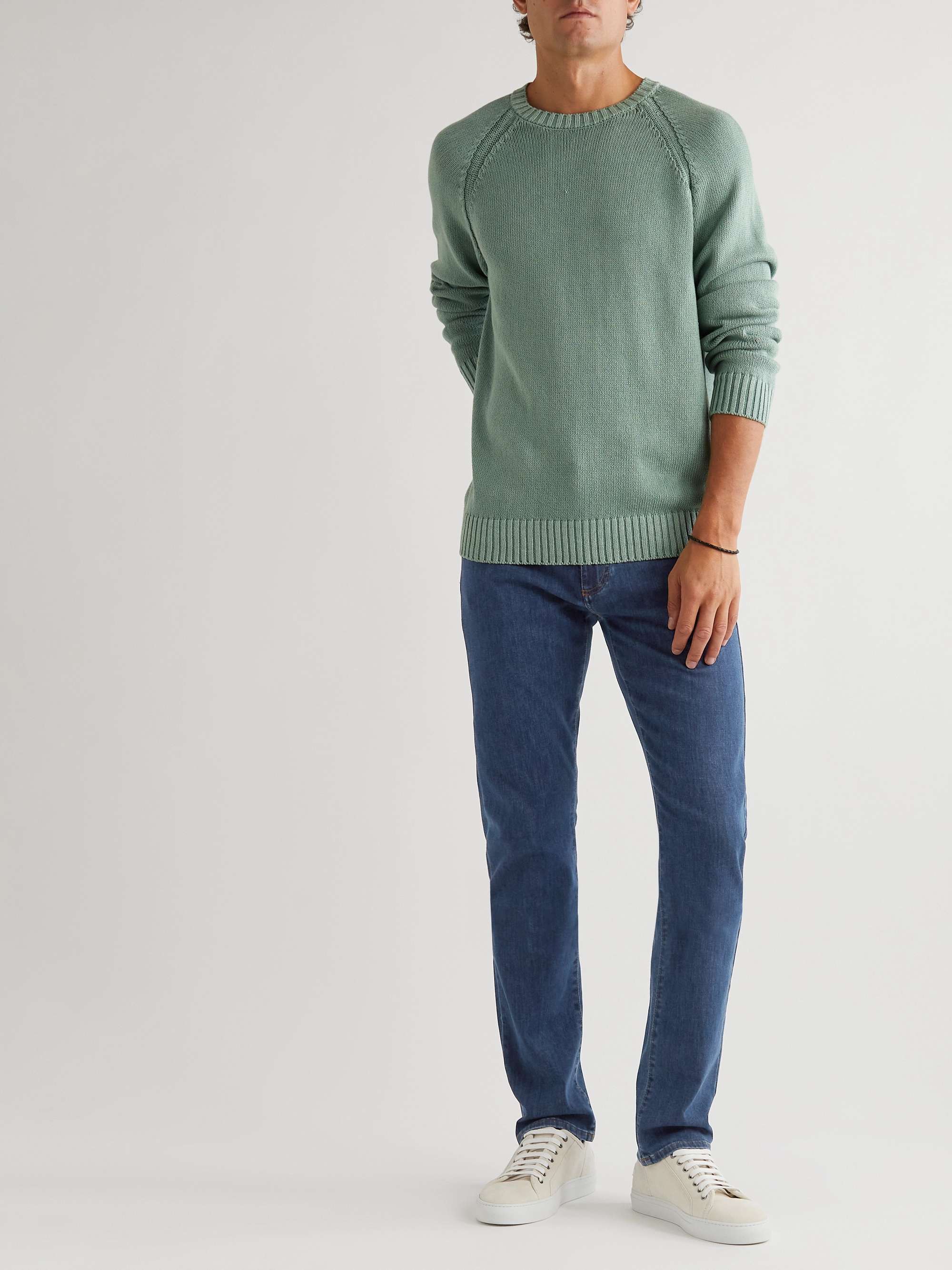 CANALI Slim-Fit Tapered Jeans | MR PORTER