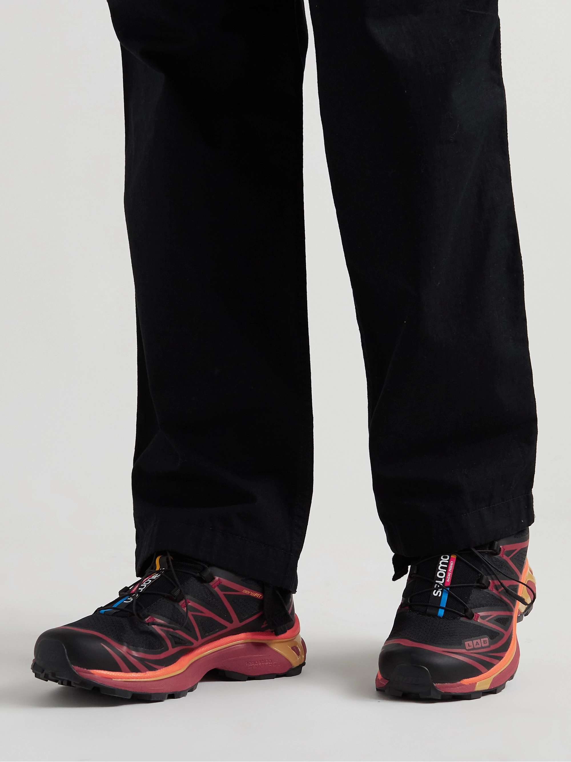 SALOMON XT-6 Rubber-Trimmed Mesh Sneakers for Men | MR PORTER