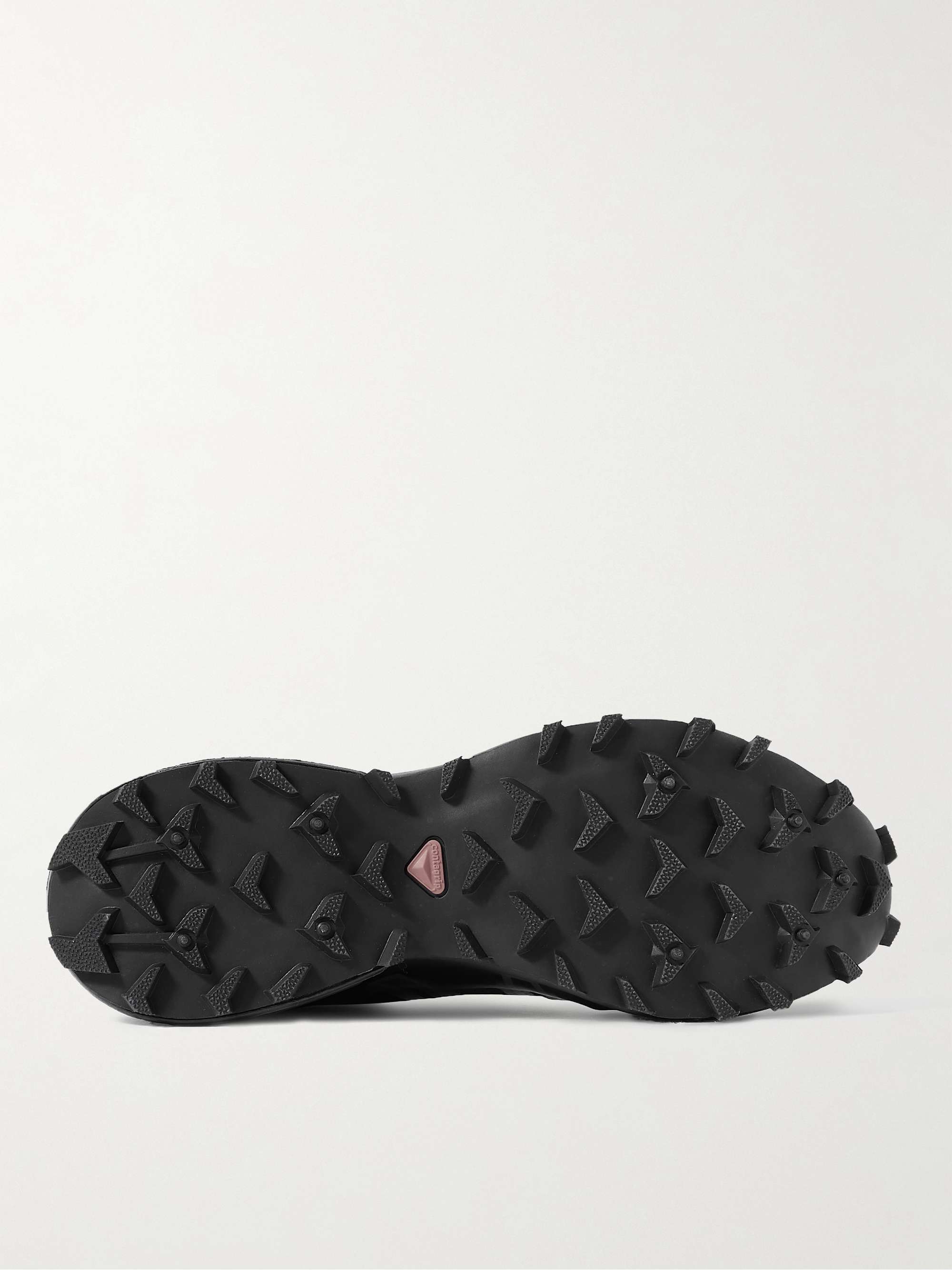 SALOMON Snowcross Rubber-Trimmed Mesh High-Top Sneakers for Men | MR PORTER
