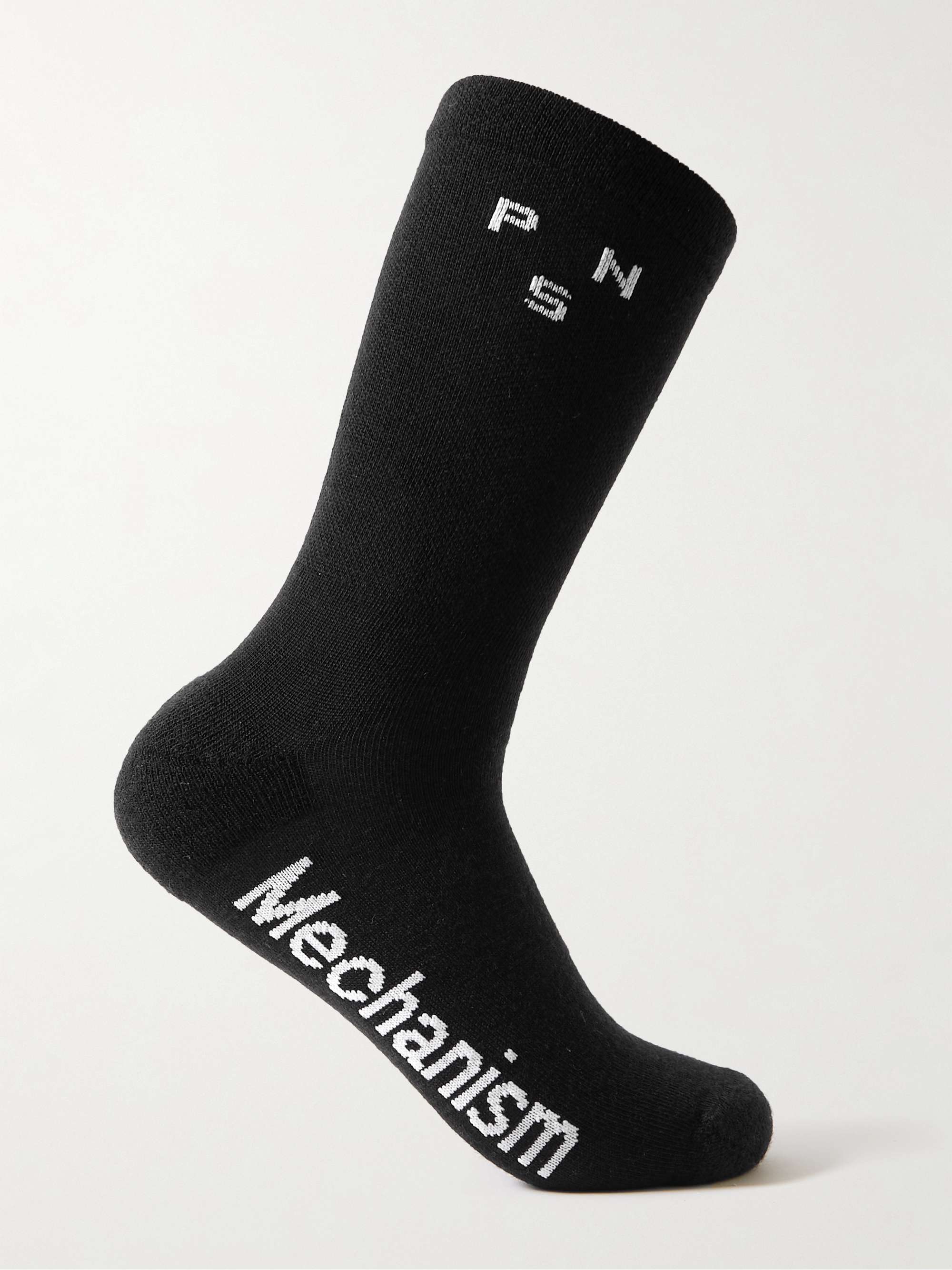 PAS NORMAL STUDIOS Mechanism Thermal Merino Wool-Blend Cycling Socks for Men