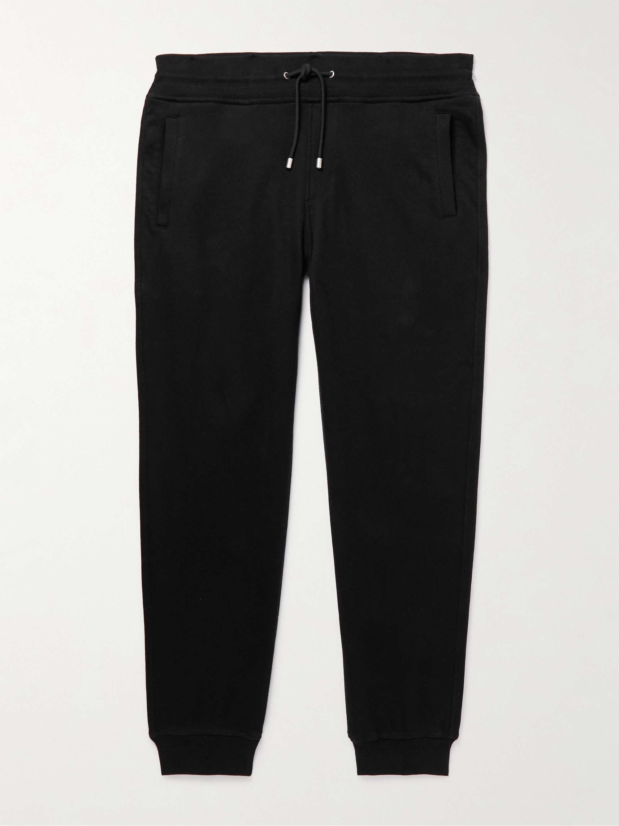BELSTAFF Tapered Cotton-Jersey Sweatpants for Men | MR PORTER