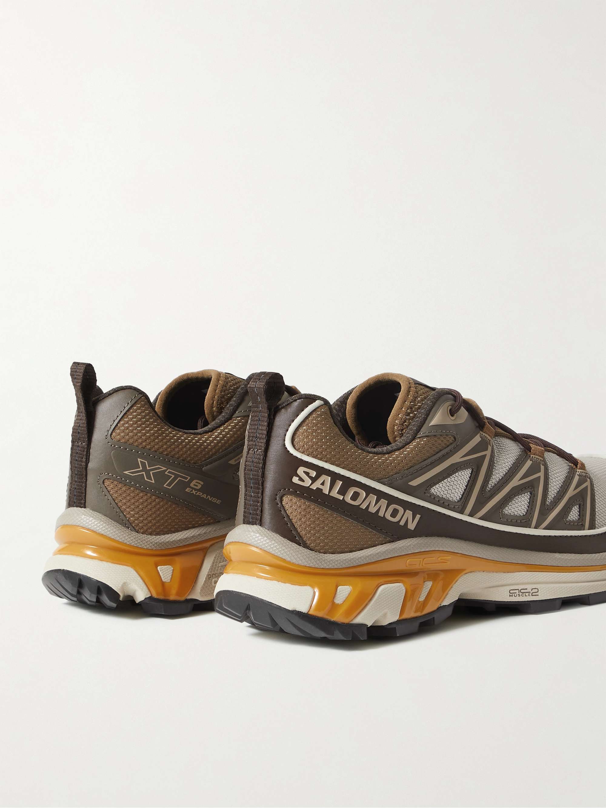 SALOMON XT-6 Expanse Rubber-Trimmed Mesh Sneakers for Men | MR PORTER