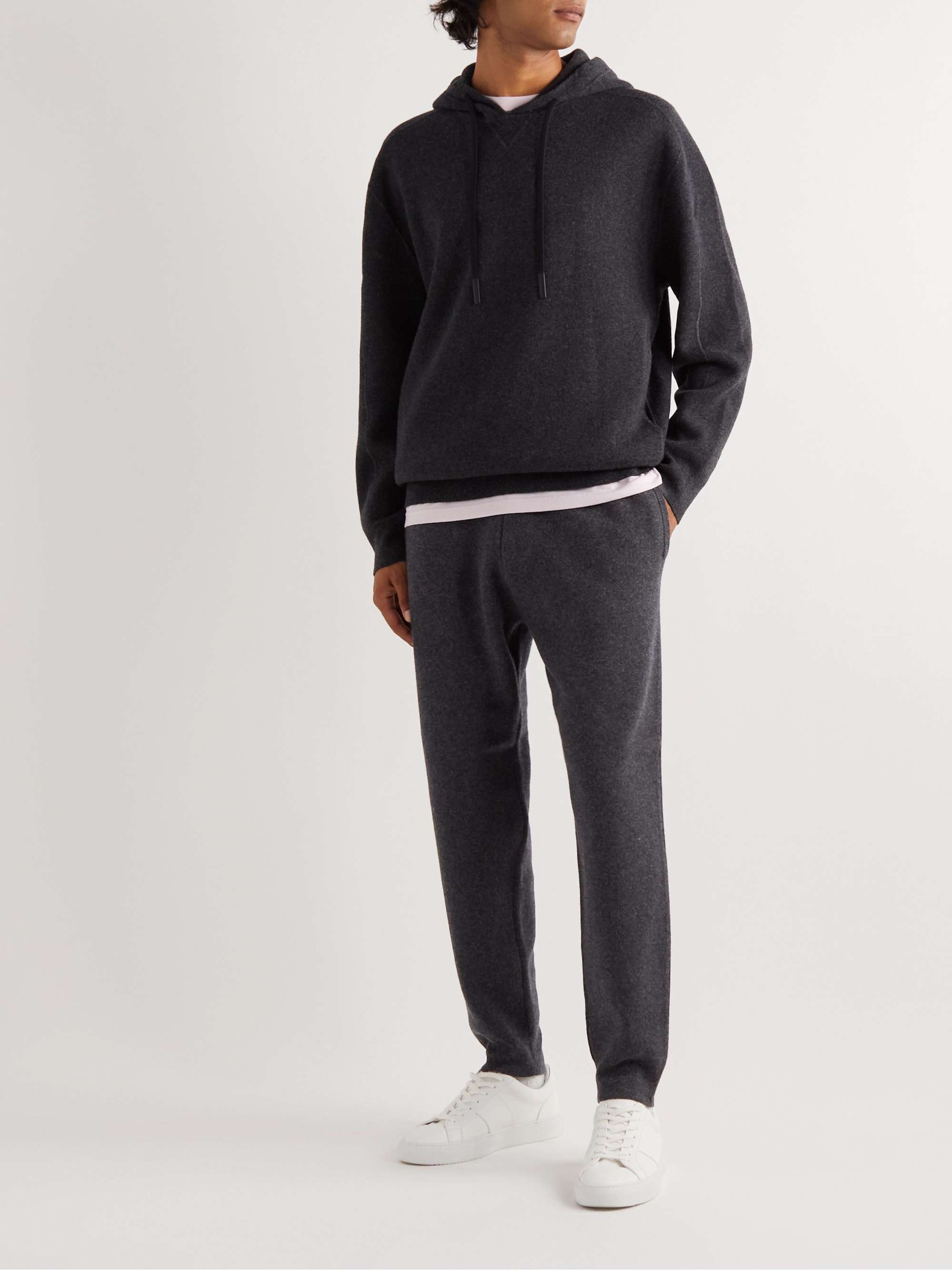 THEORY Alcos Tapered Wool-Blend Sweatpants for Men | MR PORTER