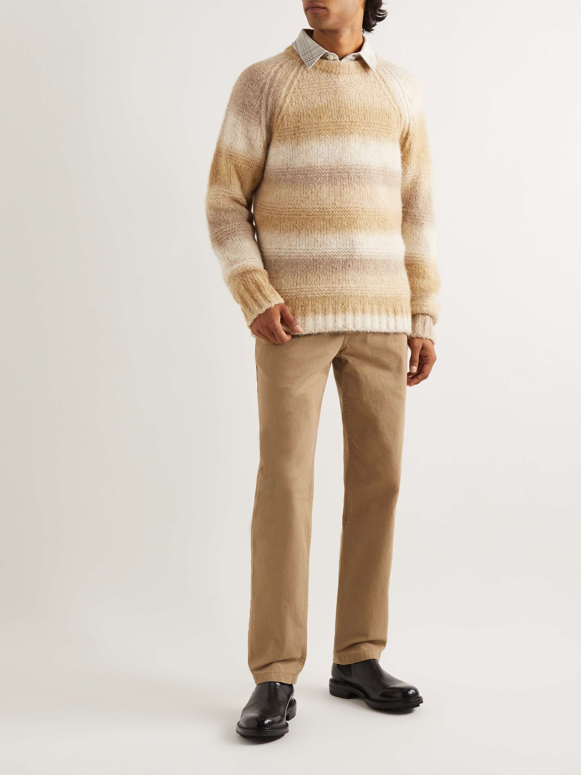NN07 Striped Knitted Sweater | MR PORTER