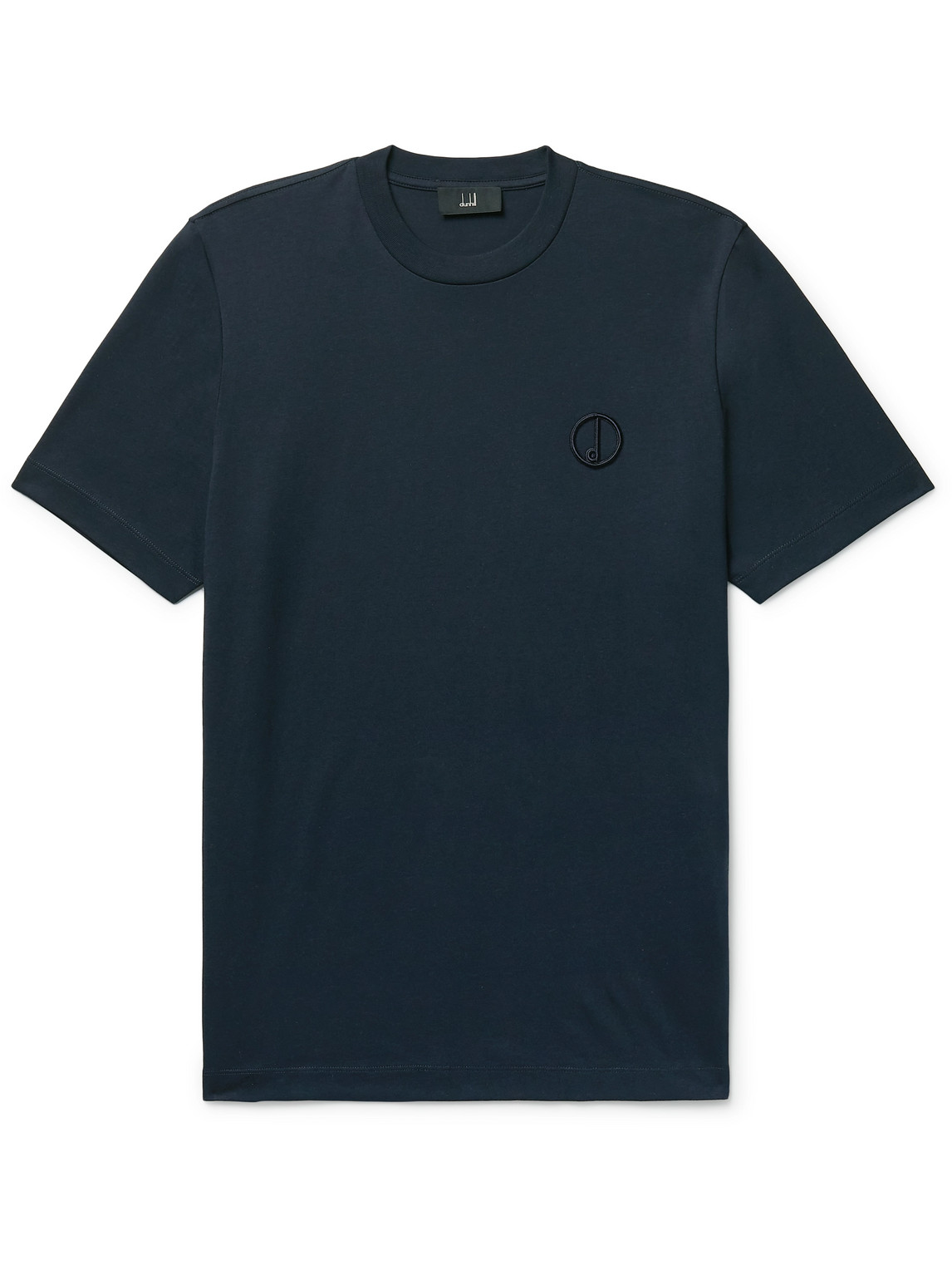 Slim-Fit Logo-Embroidered Cotton-Jersey T-Shirt